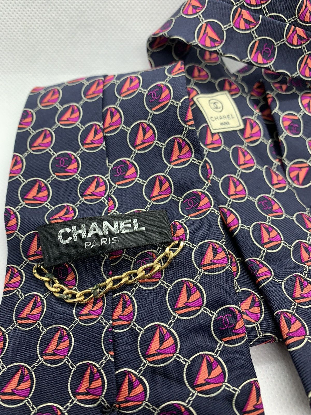 Chanel Chanel Tie Size ONE SIZE - 4 Thumbnail