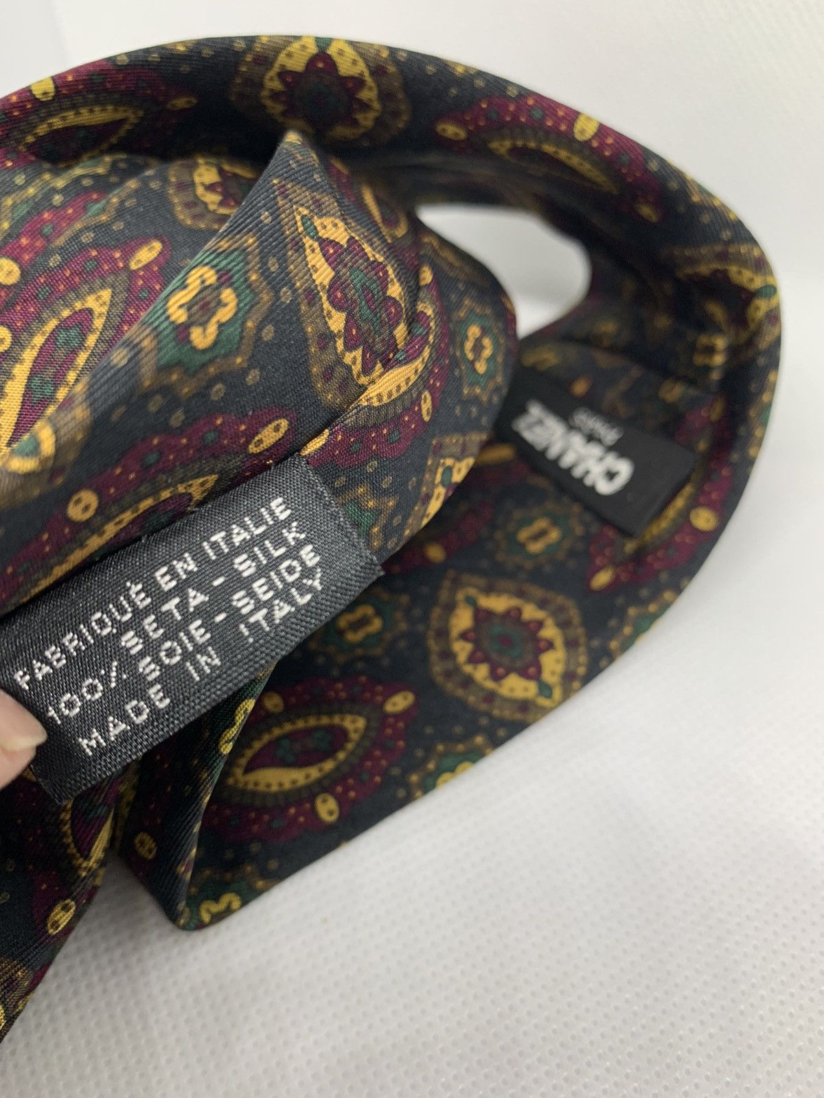 Chanel Chanel Tie Size ONE SIZE - 4 Thumbnail