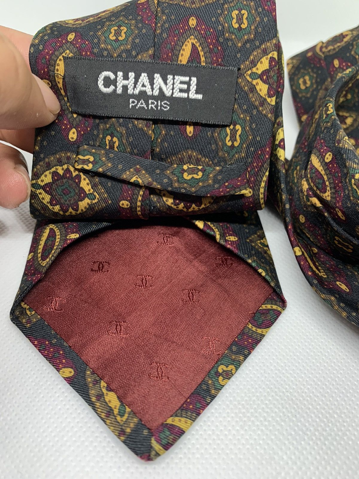 Chanel Chanel Tie Size ONE SIZE - 5 Thumbnail
