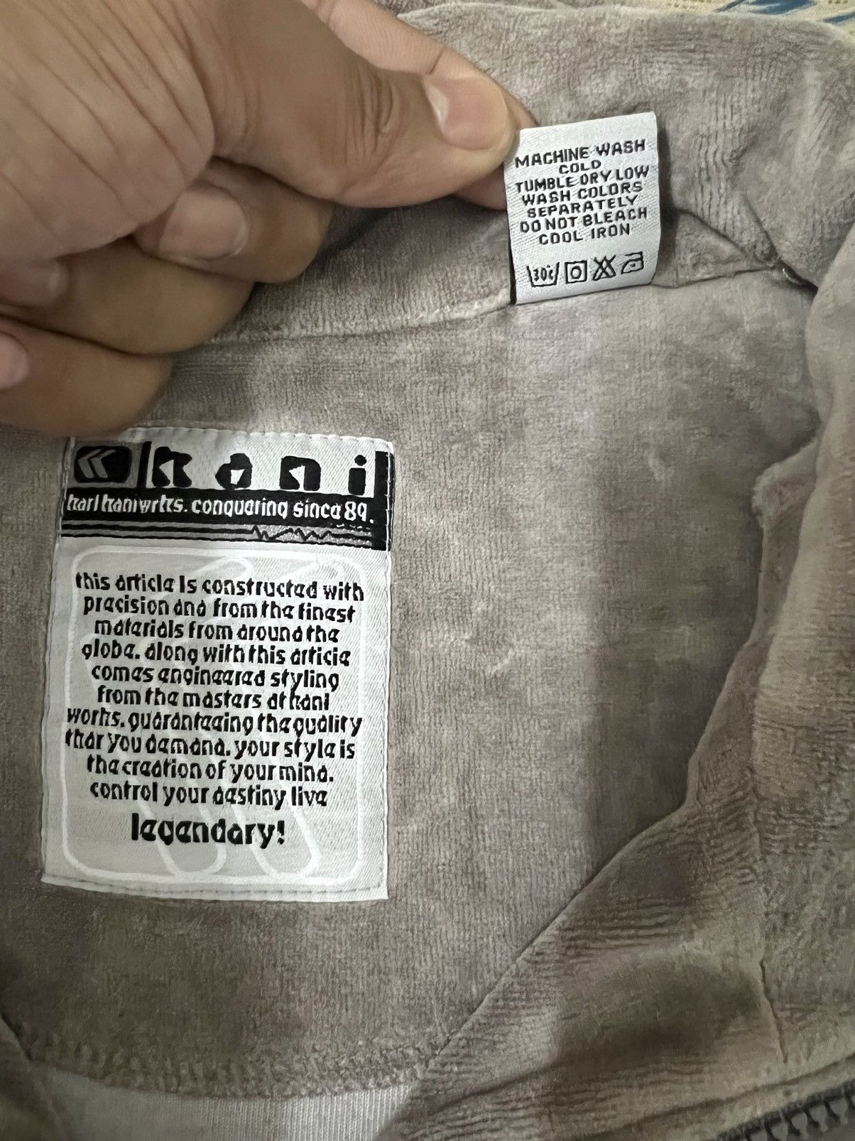 Karl Kani Karl Kani Works Cotton Tracksuits Size US XL / EU 56 / 4 - 9 Thumbnail
