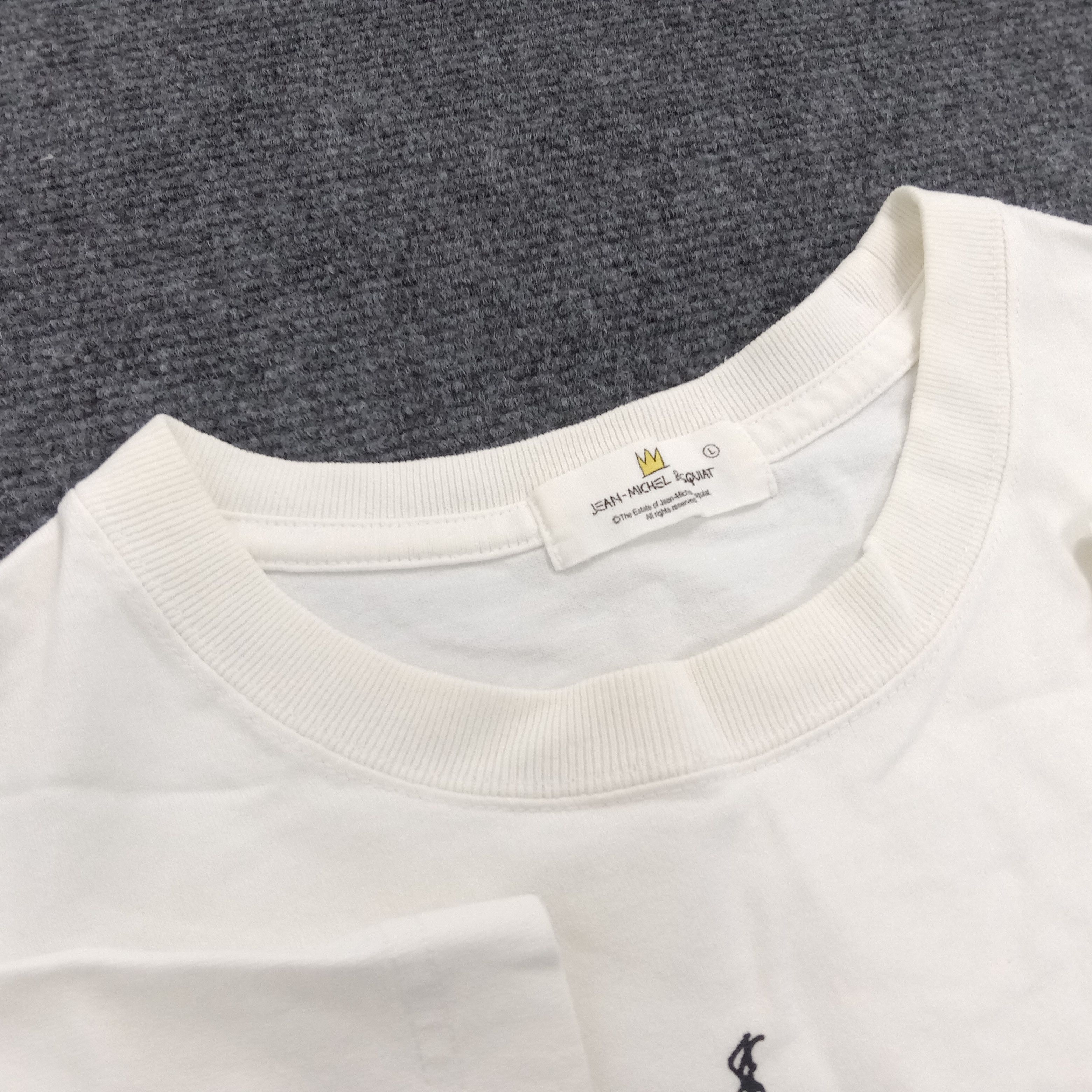 Japanese Brand × Jean-Michel Basquiat × Vintage BASQUIAT SAMO Jean Michel BASQUIAT Tshirt Size US L / EU 52-54 / 3 - 5 Thumbnail
