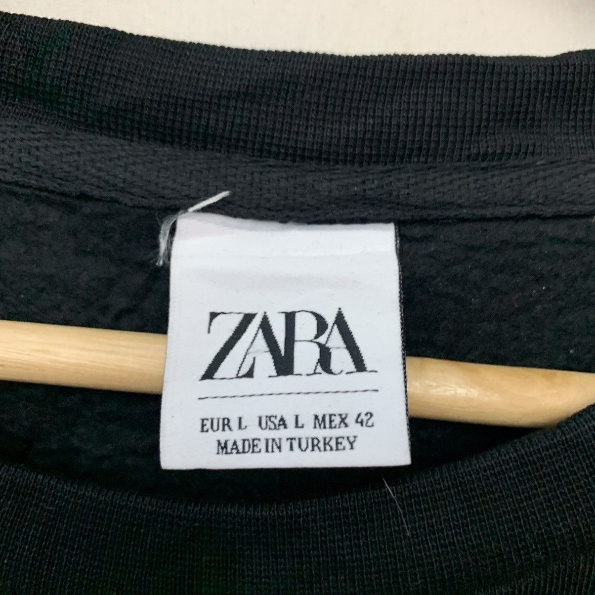 Vintage Zara Diamond Skulls Crewneck Sweatshirt Size US L / EU 52-54 / 3 - 5 Thumbnail