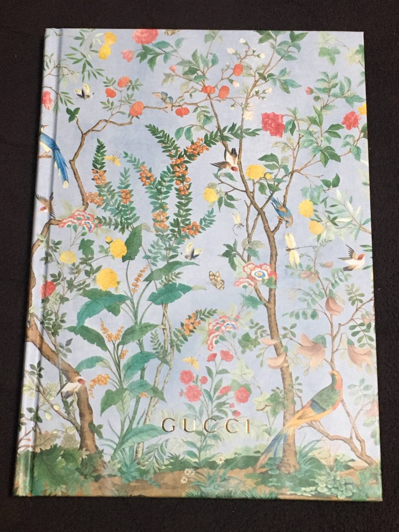 Gucci Gucci Tian Floral GG Monogram Notebook | Vintage | New Size ONE SIZE - 1 Thumbnail