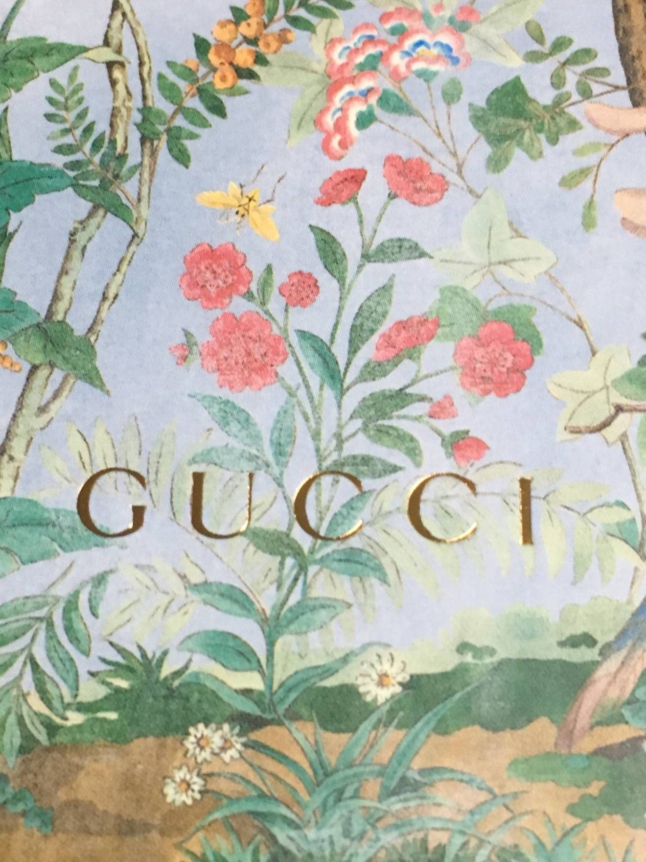 Gucci Gucci Tian Floral GG Monogram Notebook | Vintage | New Size ONE SIZE - 2 Thumbnail
