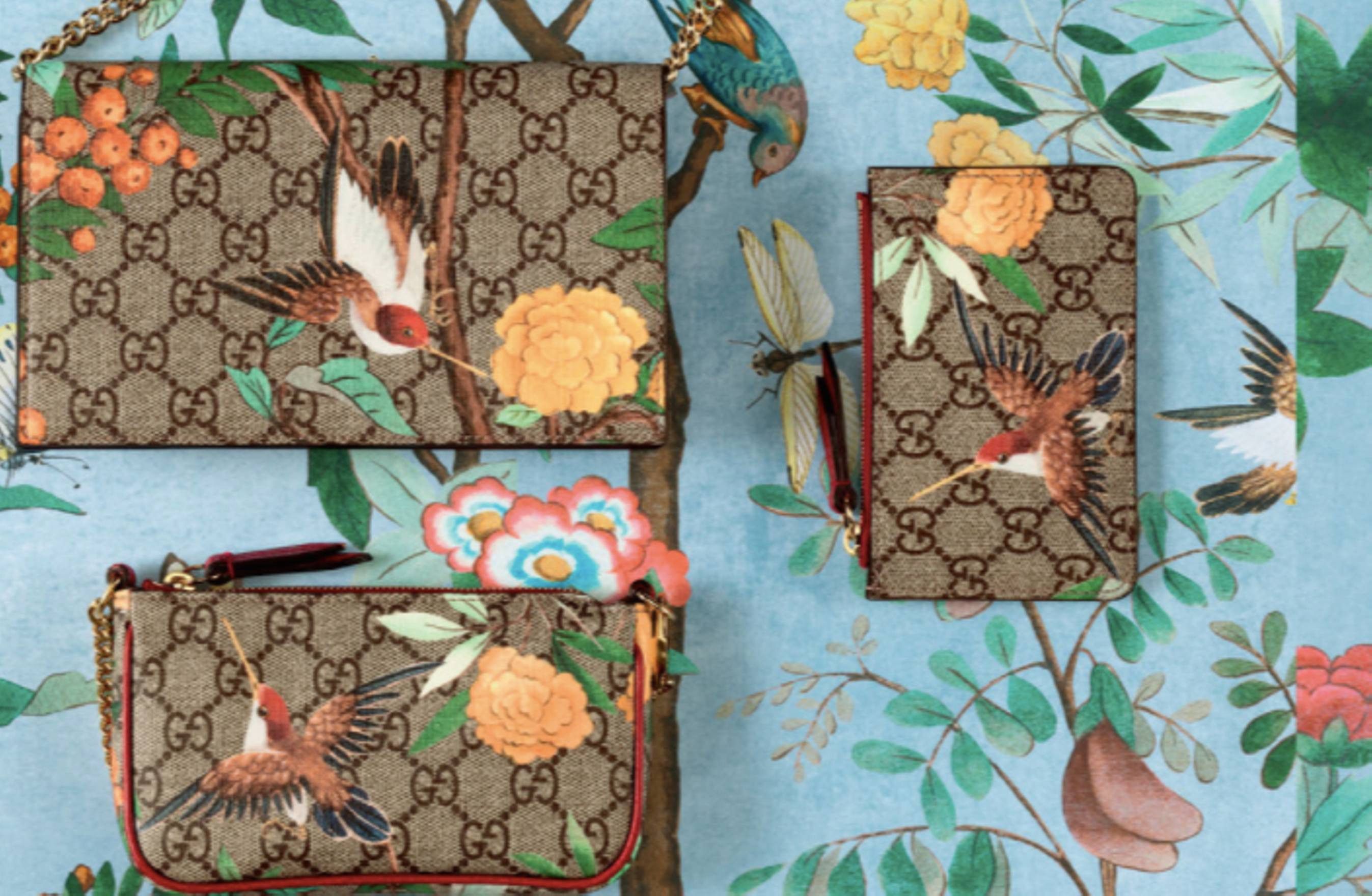 Gucci Gucci Tian Floral GG Monogram Notebook | Vintage | New Size ONE SIZE - 6 Thumbnail