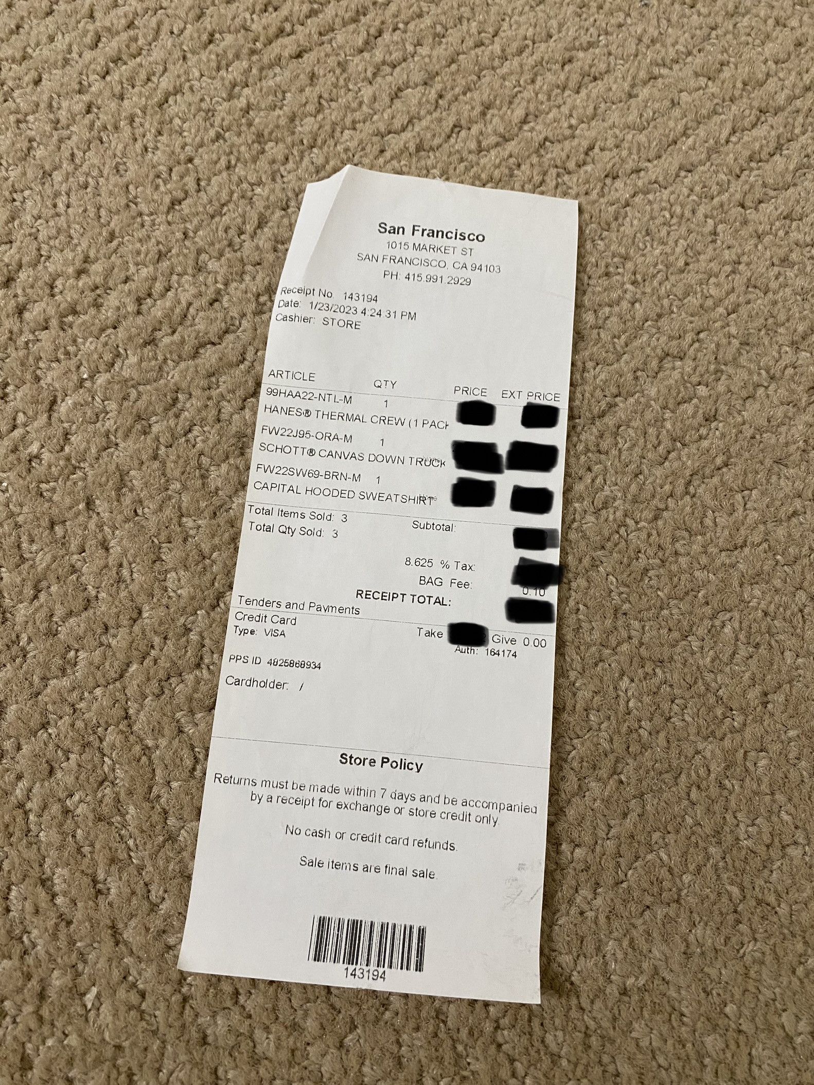 Supreme New Supreme x Schott Canvas Down Trucker jacket FW22