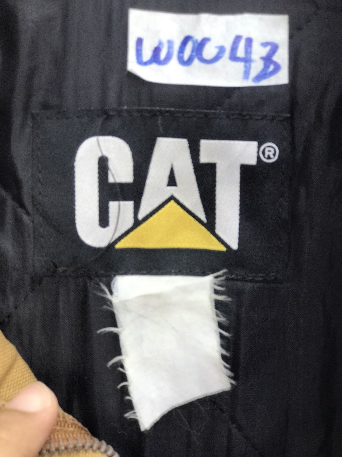 Caterpillar VINTAGE DISTRESSED CAT CATERPILLAR SUN FADED WORKER JACKET Size US XL / EU 56 / 4 - 6 Thumbnail