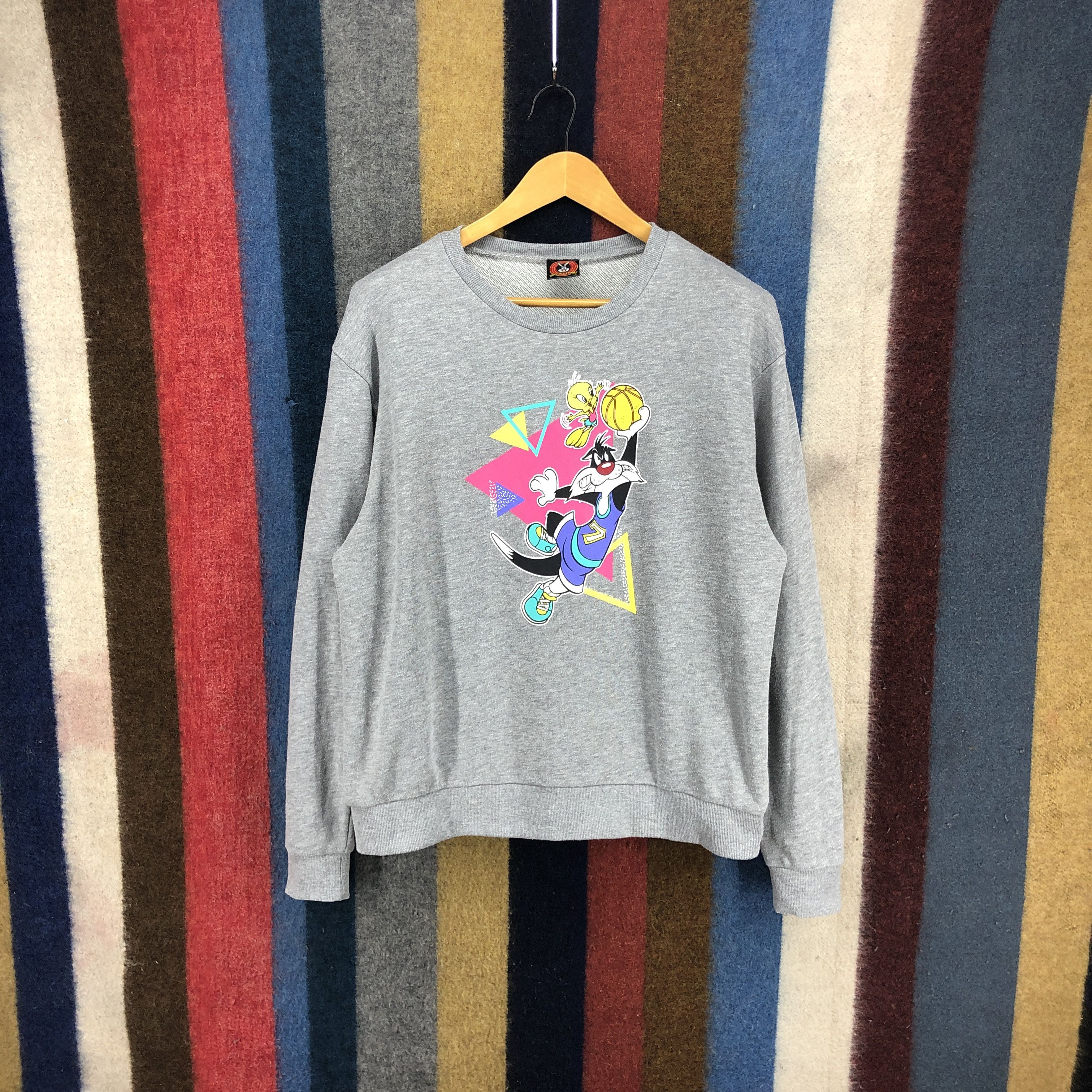 Cartoon Network LOONEY TUNES Tweety And Sylvester Sweatshirt #0275/L Size US L / EU 52-54 / 3 - 1 Thumbnail