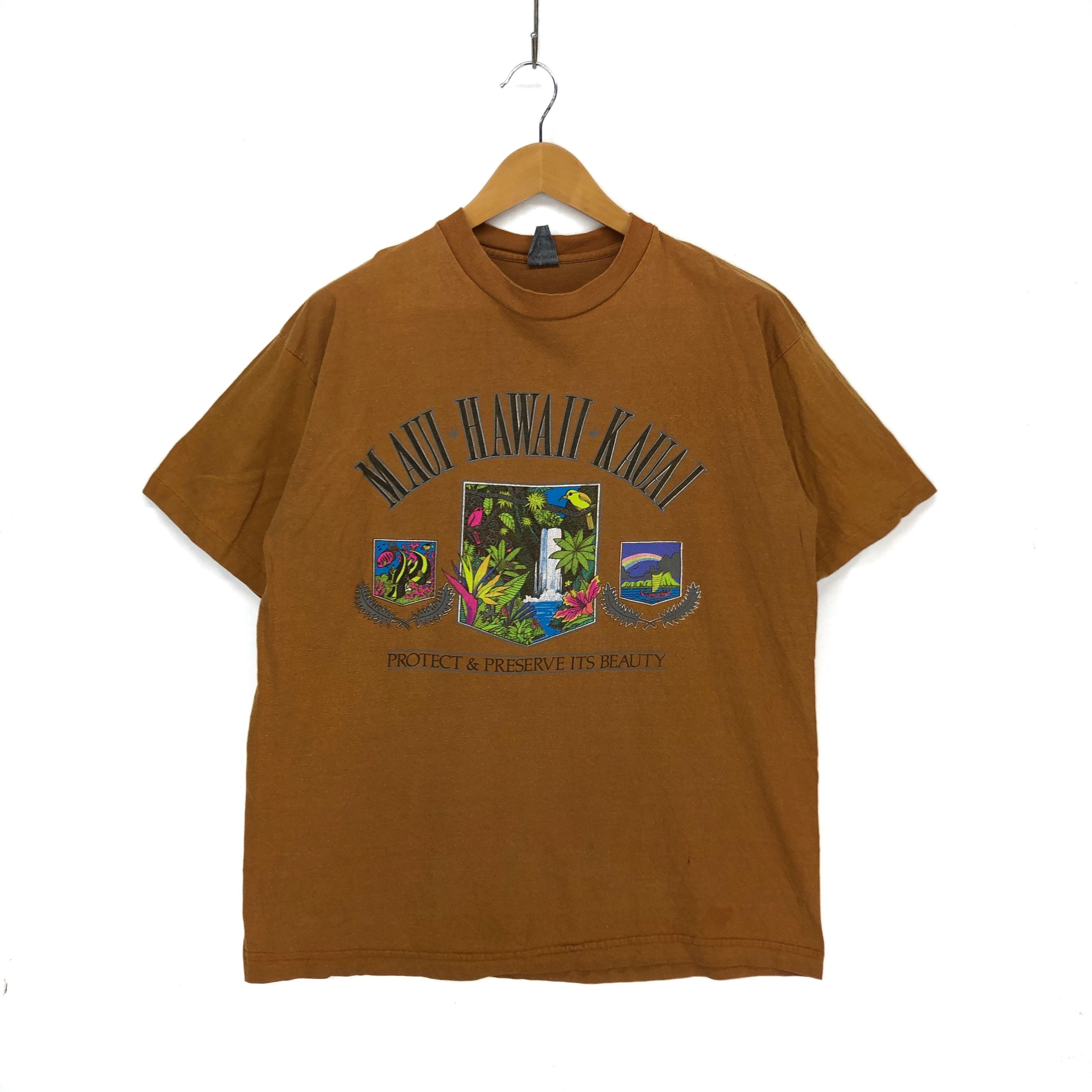 Other MAUI HAWAII KAUAI Crew Neck T Shirt #1611-60 Size US L / EU 52-54 / 3 - 1 Thumbnail