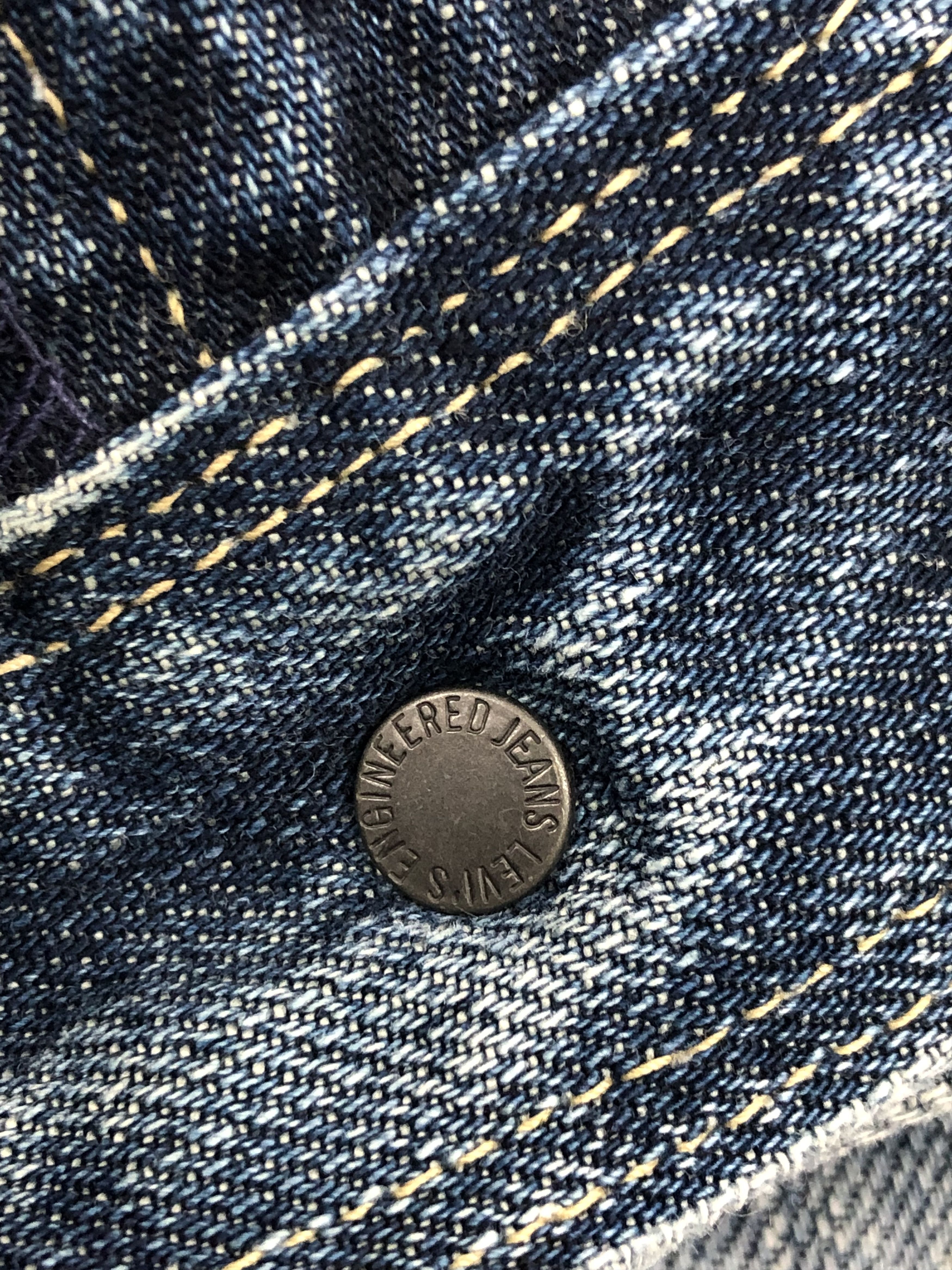 Levi's Vintage Levis Engineered Distressed Blue Jeans DPP0123 Size US 31 - 10 Thumbnail