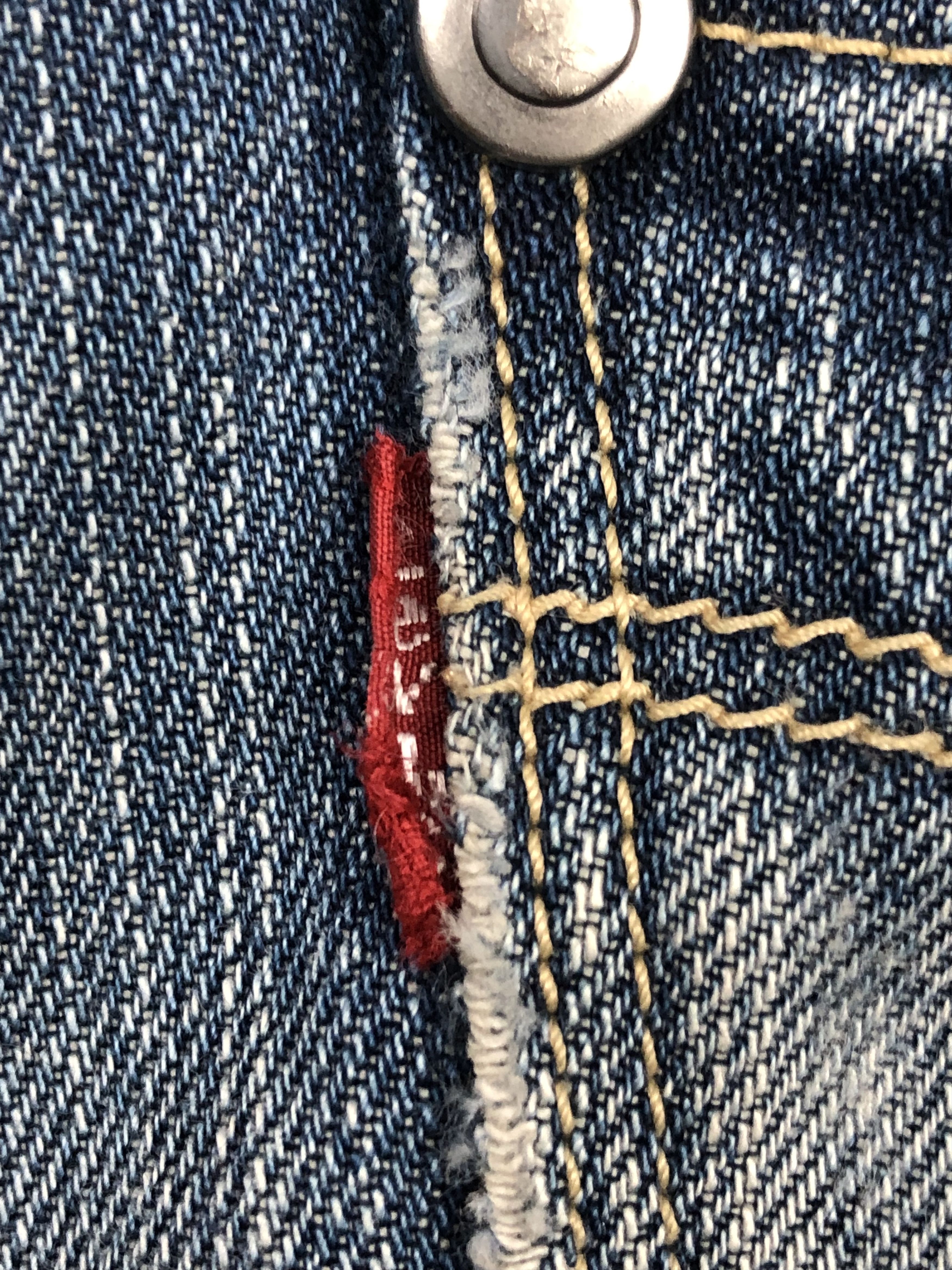 Levi's Vintage Levis Engineered Distressed Blue Jeans DPP0123 Size US 31 - 7 Thumbnail