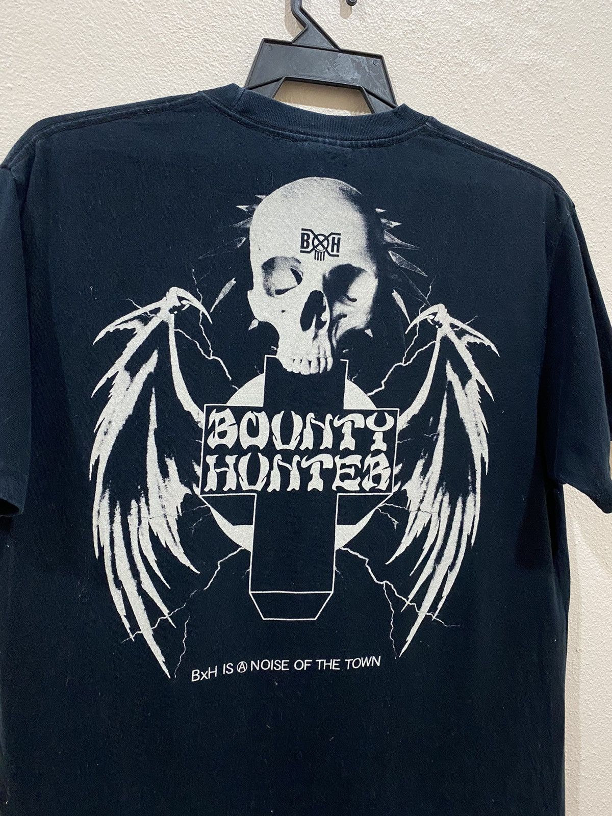 Bounty Hunter Bounty Hunter Is A Noise Of The Town Skull Printed T Shirt Size US L / EU 52-54 / 3 - 3 Thumbnail