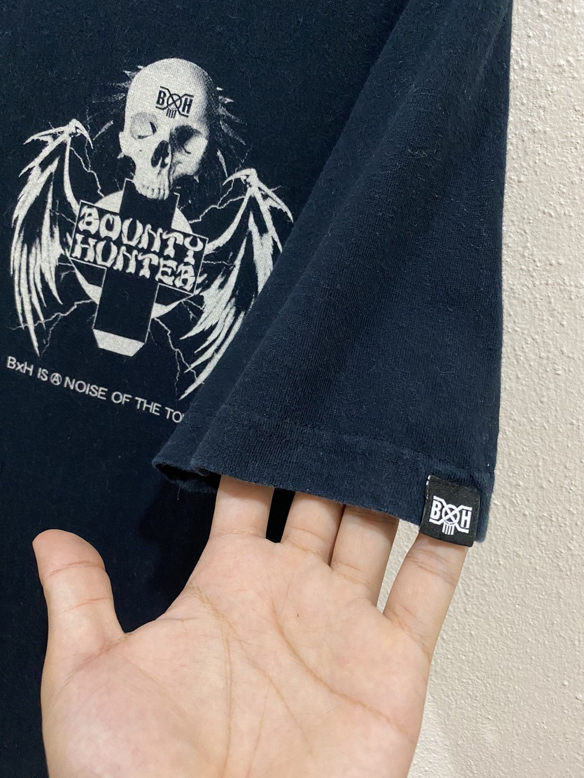 Bounty Hunter Bounty Hunter Is A Noise Of The Town Skull Printed T Shirt Size US L / EU 52-54 / 3 - 4 Thumbnail