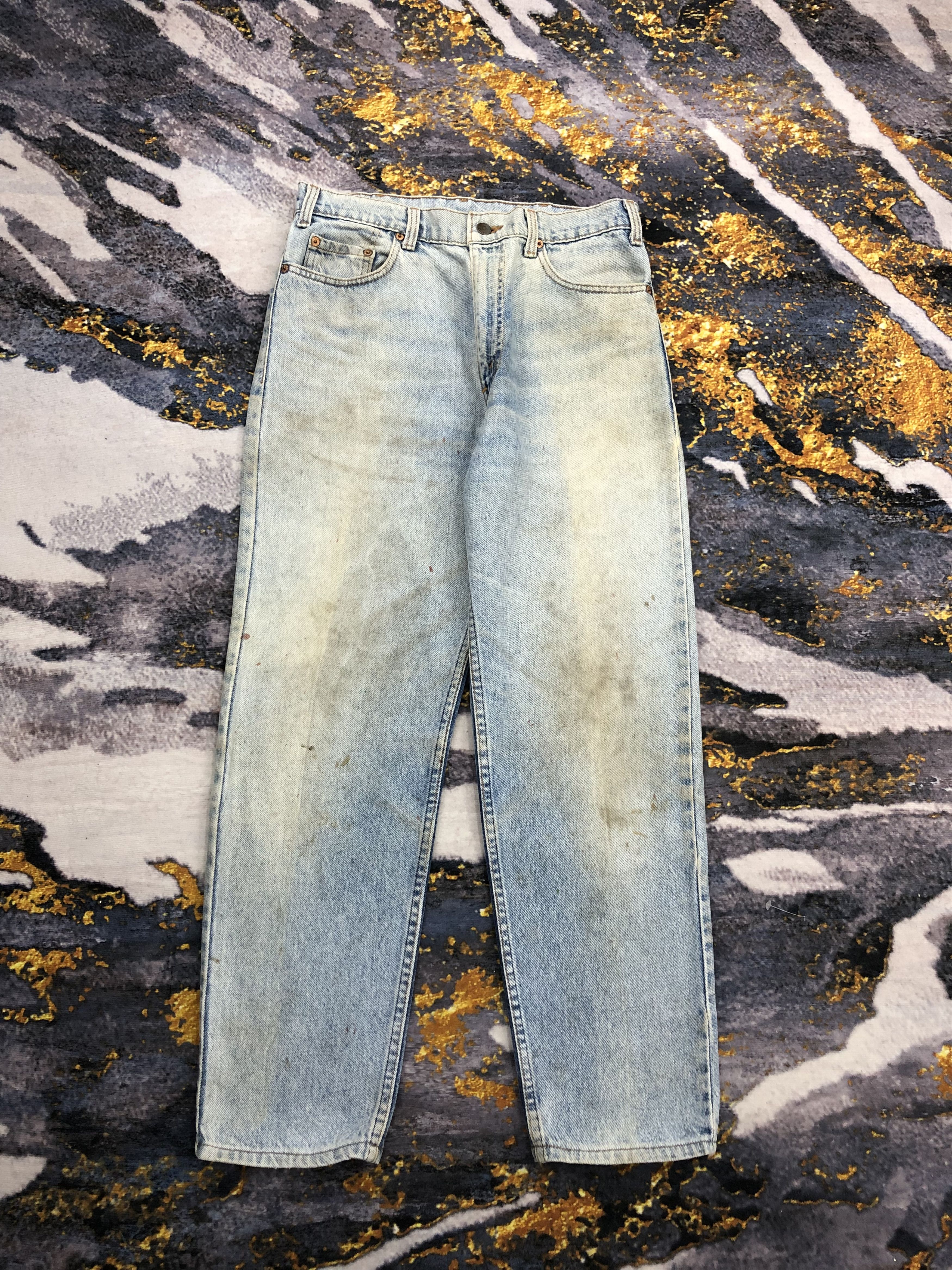 Vintage 90s Levis 610 Faded Blue Jeans DPP0112
