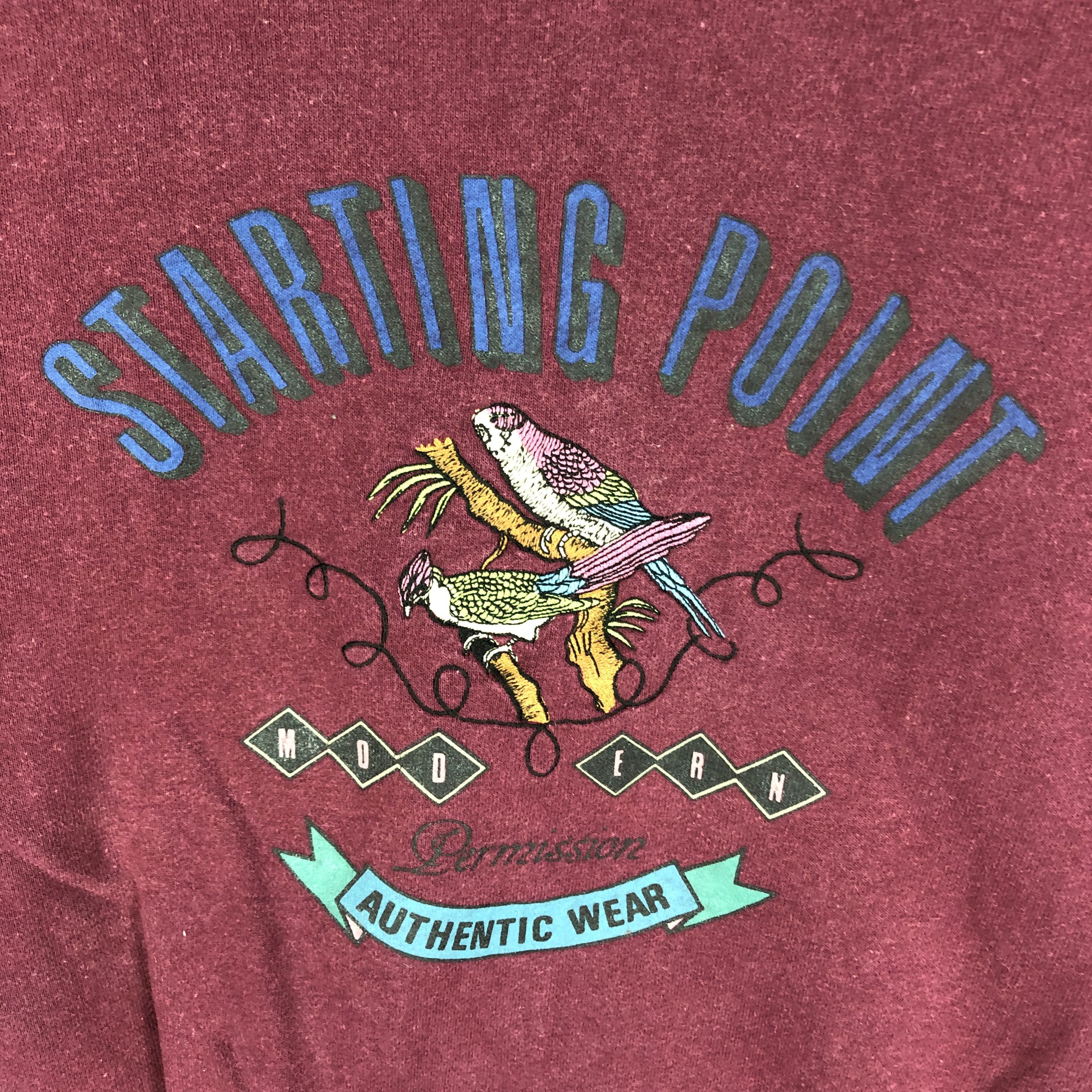 Japanese Brand Starting Point by PERMISSION Crew Neck Sweatshirt #2556-90 Size US S / EU 44-46 / 1 - 3 Thumbnail