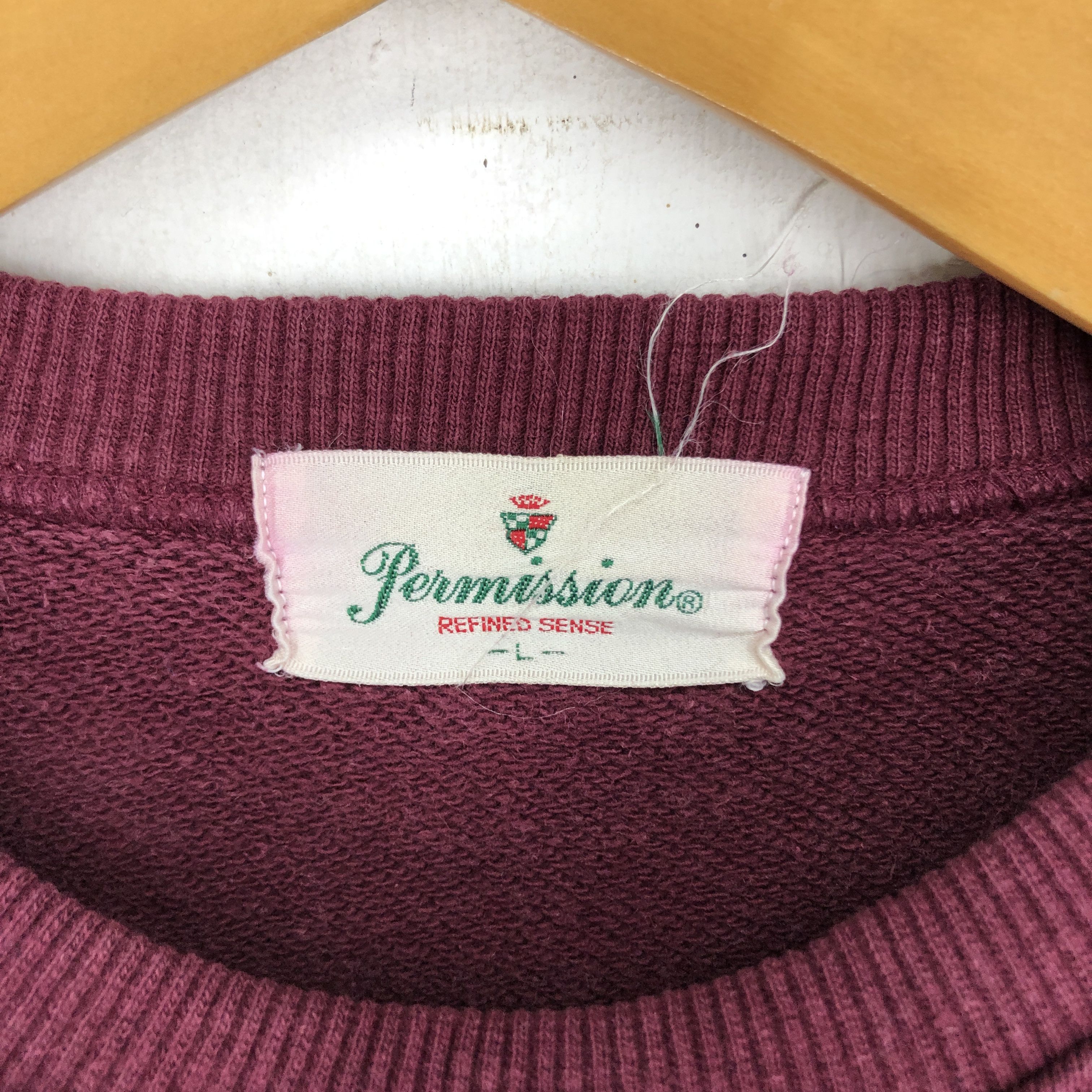 Japanese Brand Starting Point by PERMISSION Crew Neck Sweatshirt #2556-90 Size US S / EU 44-46 / 1 - 4 Thumbnail