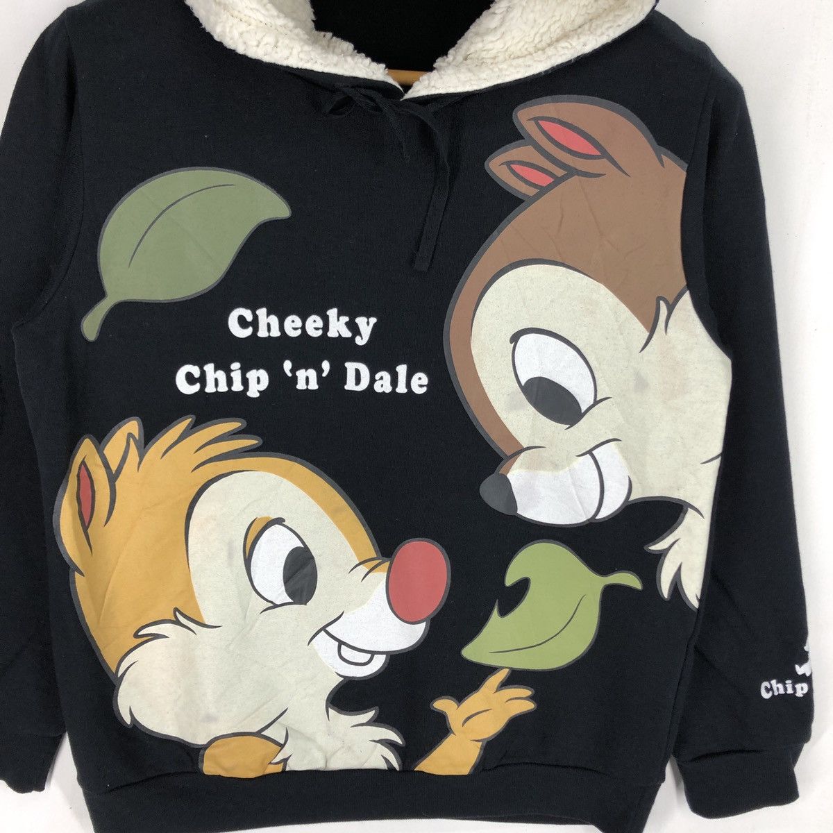Disney CHIP N DALE Women Hoodie Pullover #2482-87 Size M / US 6-8 / IT 42-44 - 2 Thumbnail