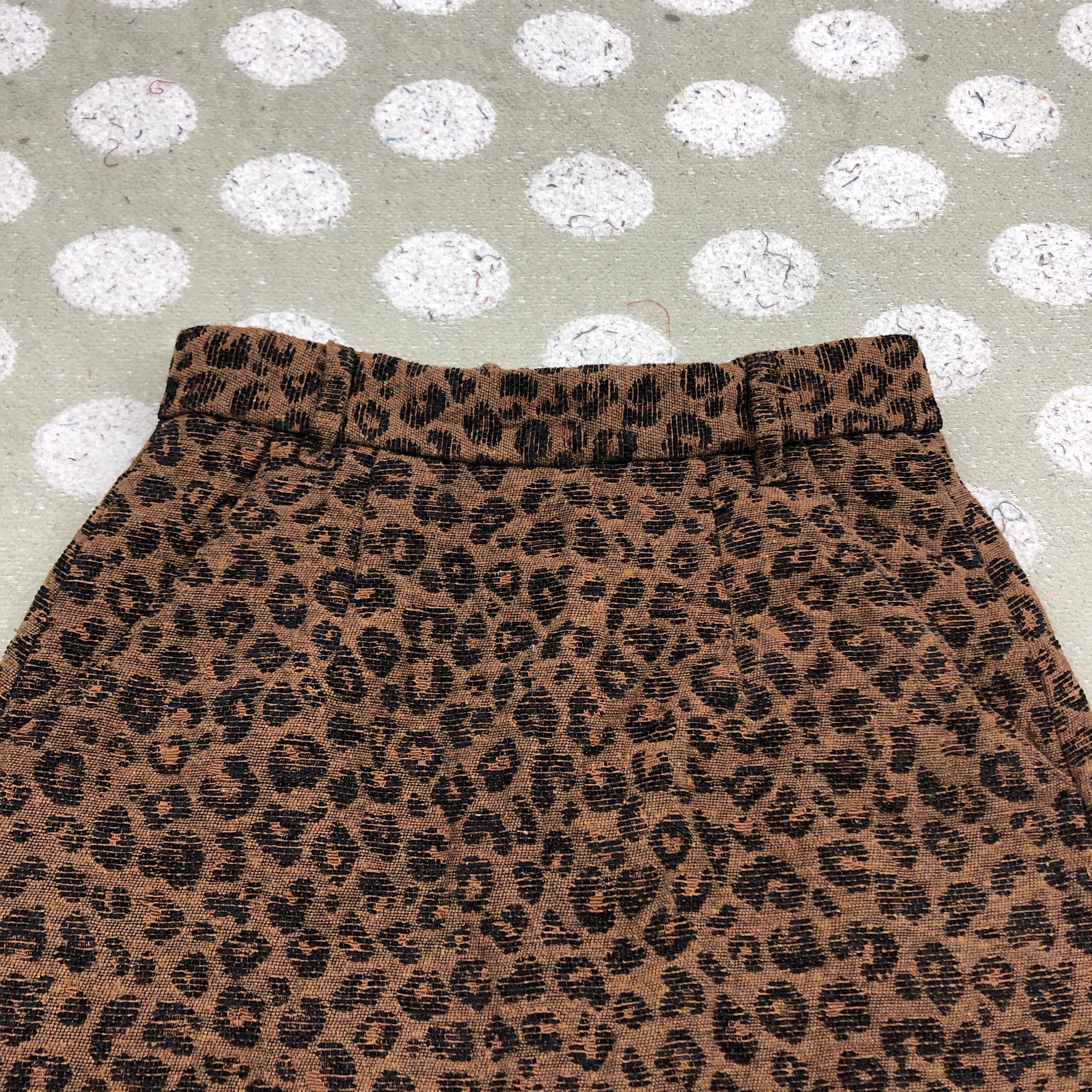 Japanese Brand HEATHER Mini Skirt #2646-95 Size 25" / US 0 / IT 36 - 4 Thumbnail