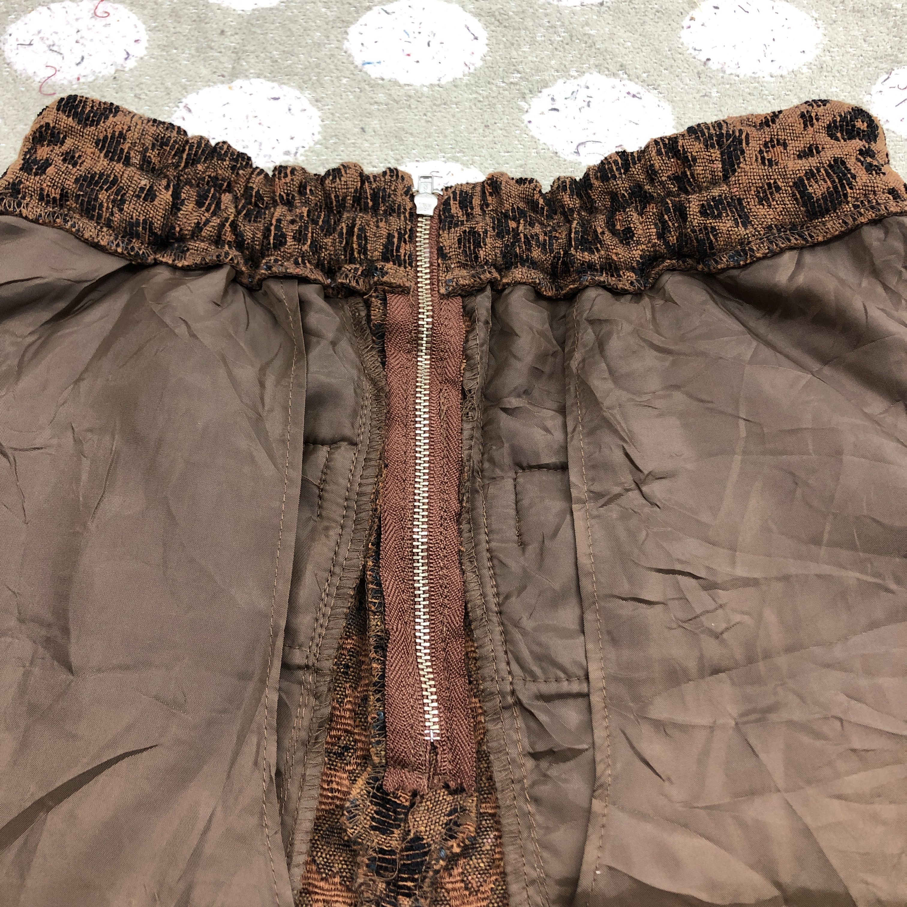 Japanese Brand HEATHER Mini Skirt #2646-95 Size 25" / US 0 / IT 36 - 6 Thumbnail