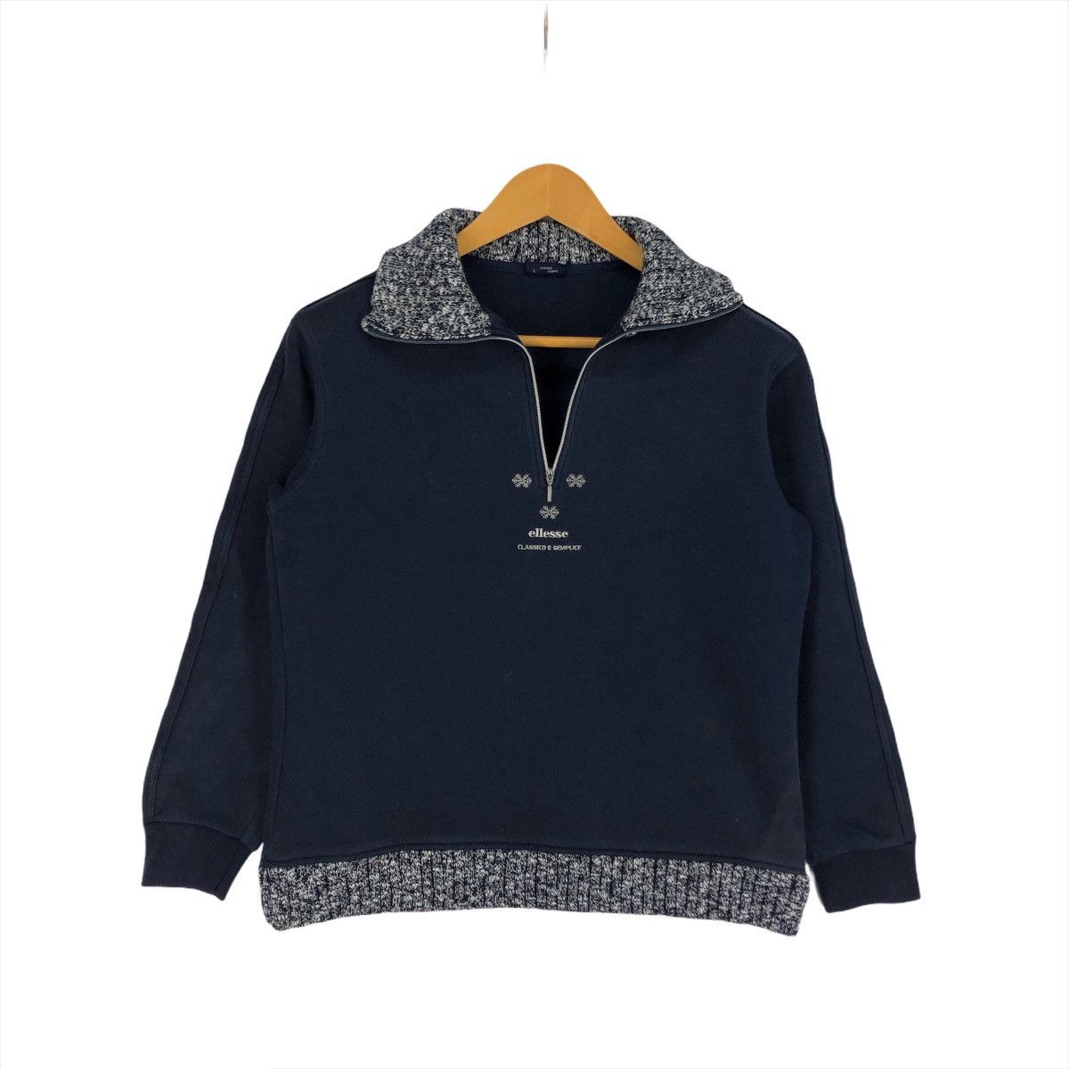 Ellesse ELLESSE Women Turtle Neck Sweatshirt #2480-86 Size M / US 6-8 / IT 42-44 - 1 Thumbnail