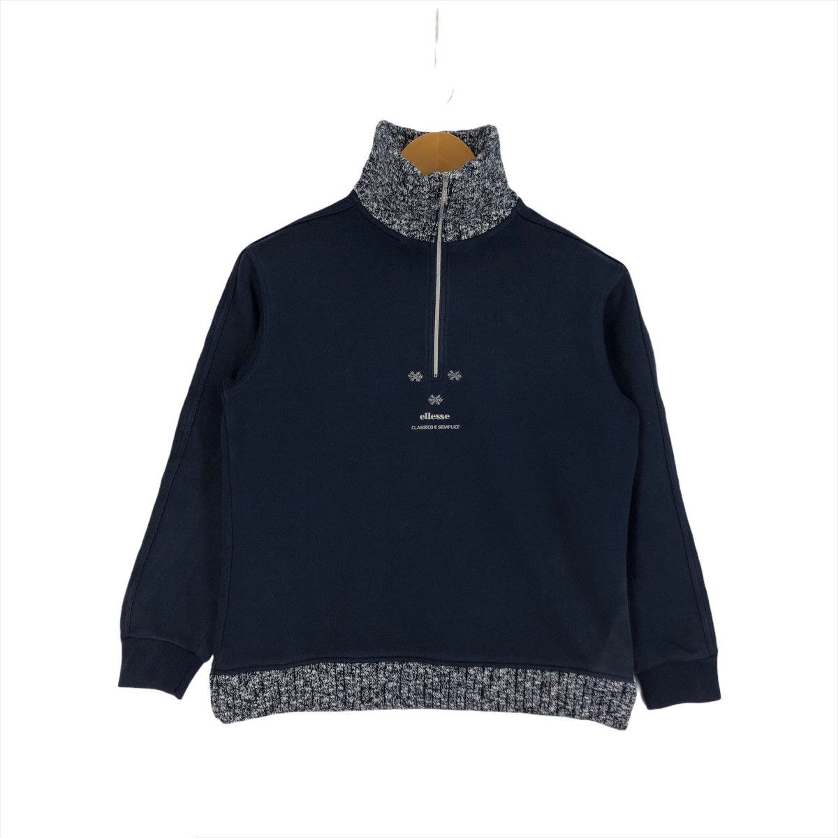 Ellesse ELLESSE Women Turtle Neck Sweatshirt #2480-86 Size M / US 6-8 / IT 42-44 - 2 Thumbnail