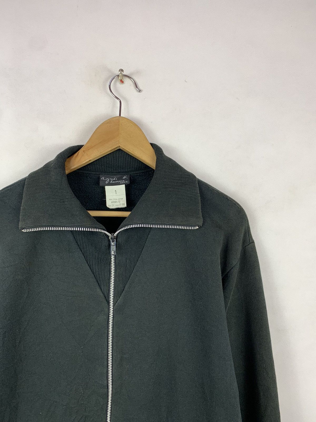 agnes b. Steals! Agnes B Homme Paris Zipper Jacket Size US M / EU 48-50 / 2 - 4 Thumbnail