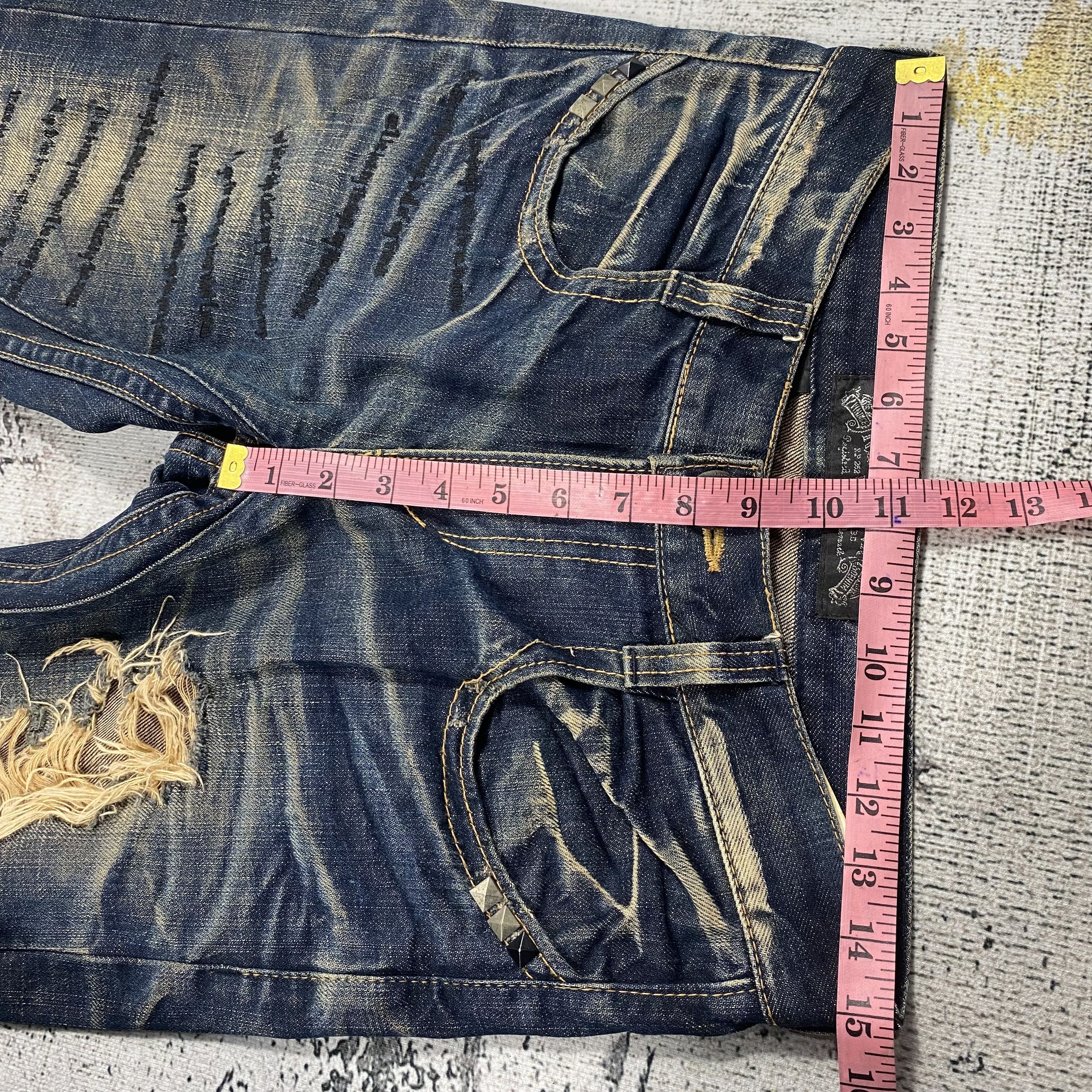 Other SICKS💥Red Pepper & Denim Rusty Whisker Distressed Size US 28 / EU 44 - 14 Thumbnail