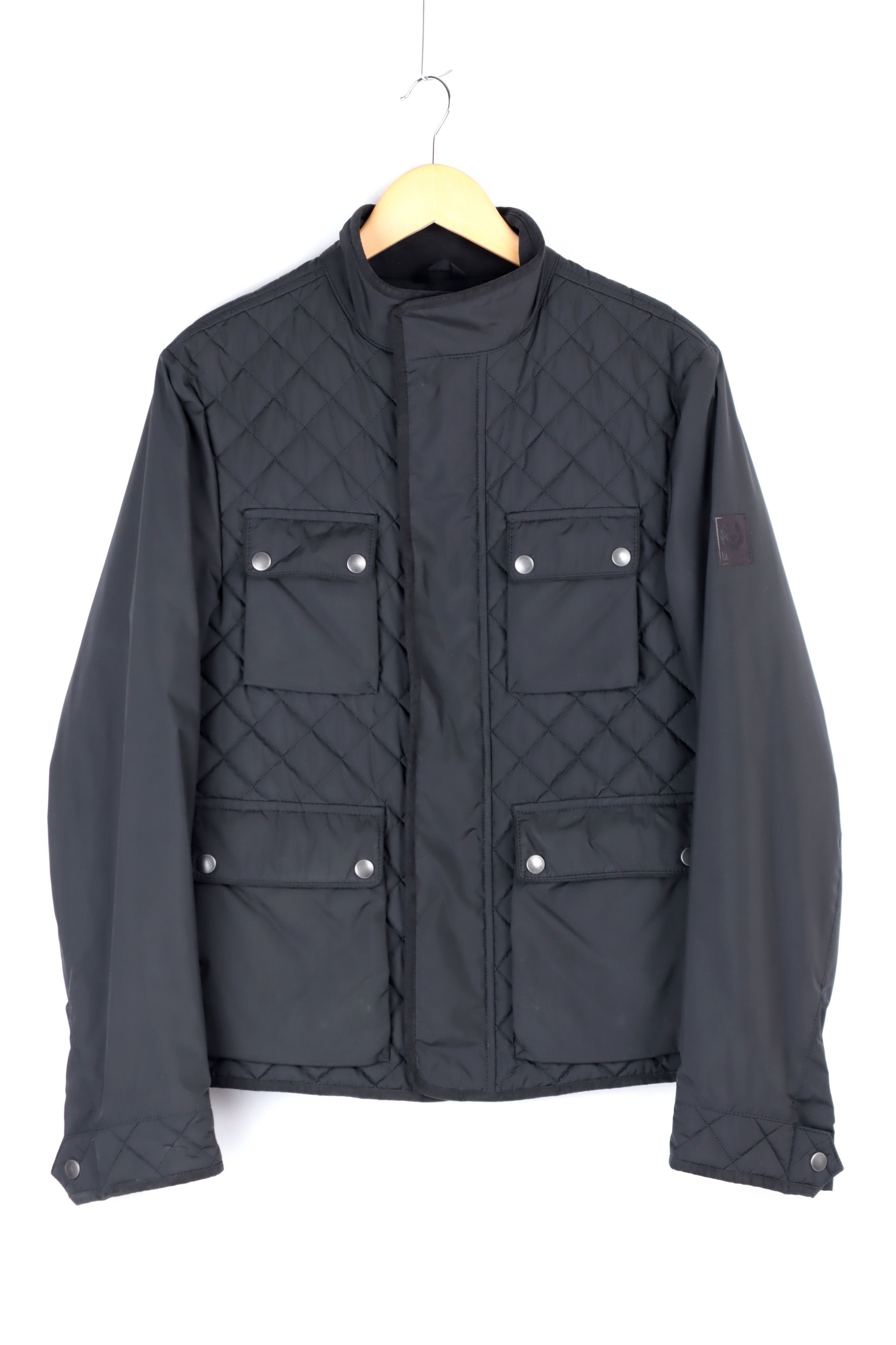Belstaff Quilted Military Multipocket Jacket