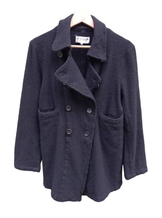 Comme des Garcons × Comme des Garcons Homme Plus × Vintage Vtg AD1998 Robe de Chambre Comme des Garcons Wool Jacket Size S / US 4 / IT 40 - 7 Thumbnail
