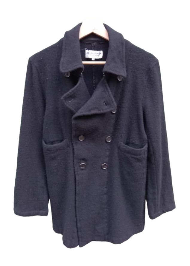 Comme des Garcons × Comme des Garcons Homme Plus × Vintage Vtg AD1998 Robe de Chambre Comme des Garcons Wool Jacket Size S / US 4 / IT 40 - 2 Thumbnail