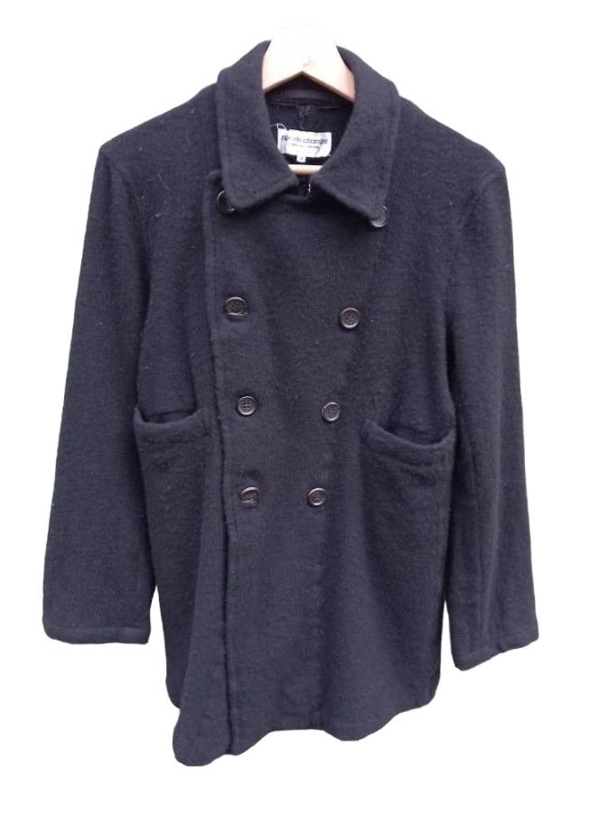 Comme des Garcons × Comme des Garcons Homme Plus × Vintage Vtg AD1998 Robe de Chambre Comme des Garcons Wool Jacket Size S / US 4 / IT 40 - 4 Thumbnail