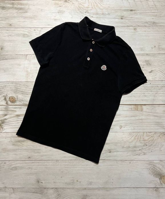Moncler Moncler Maglia Polo Manica Corta T-Shirt Black Men Size XS