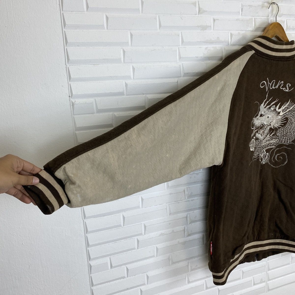 Vans Vans Sukajan Bomber Jacket Large Size Size US L / EU 52-54 / 3 - 15 Thumbnail