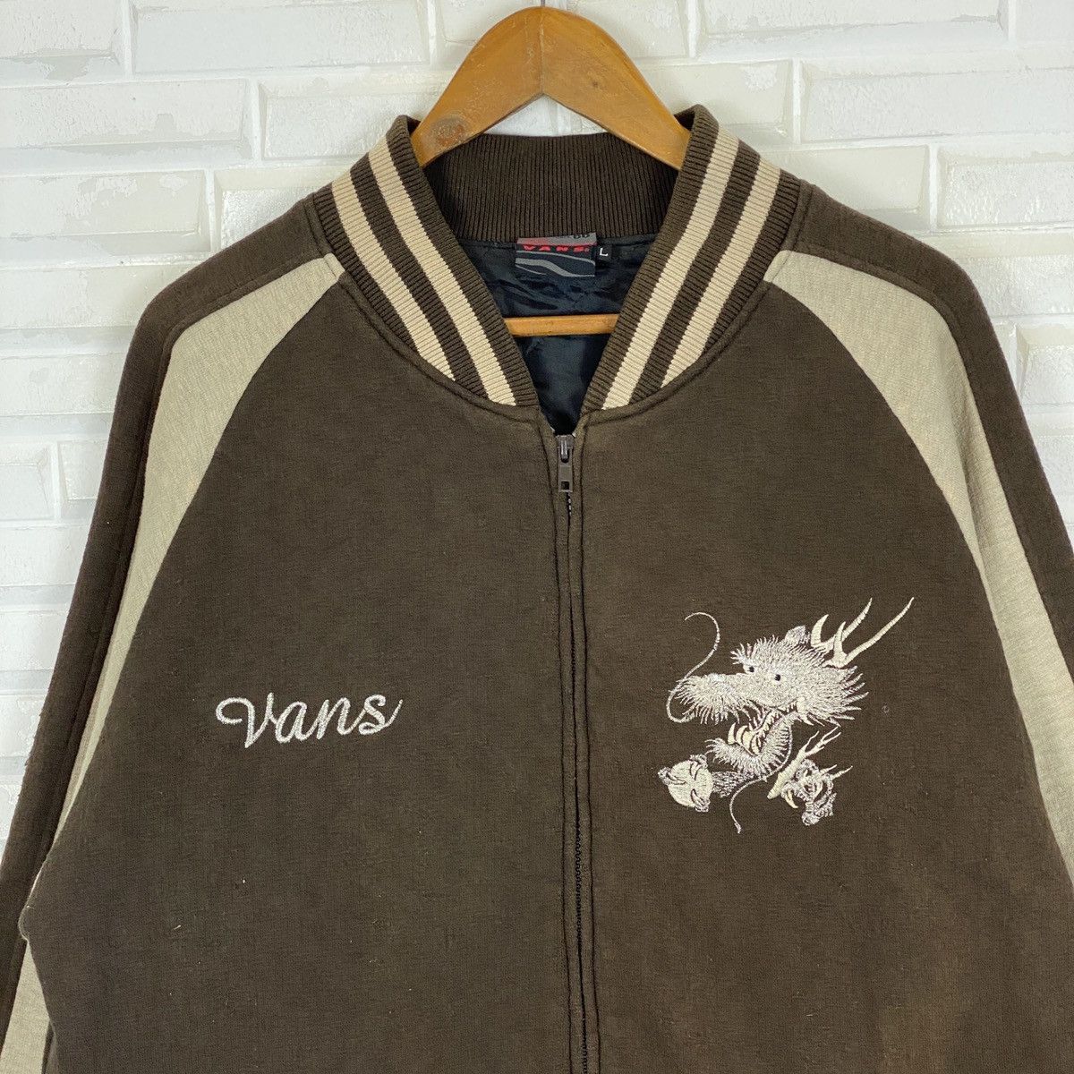 Vans Vans Sukajan Bomber Jacket Large Size Size US L / EU 52-54 / 3 - 4 Thumbnail