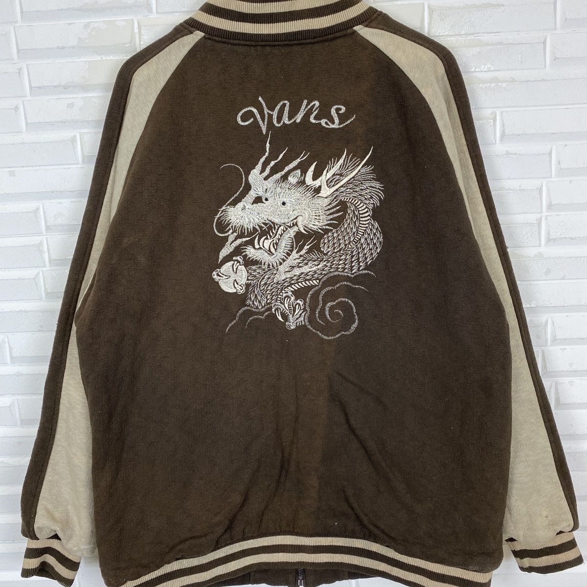 Vans Vans Sukajan Bomber Jacket Large Size Size US L / EU 52-54 / 3 - 13 Thumbnail