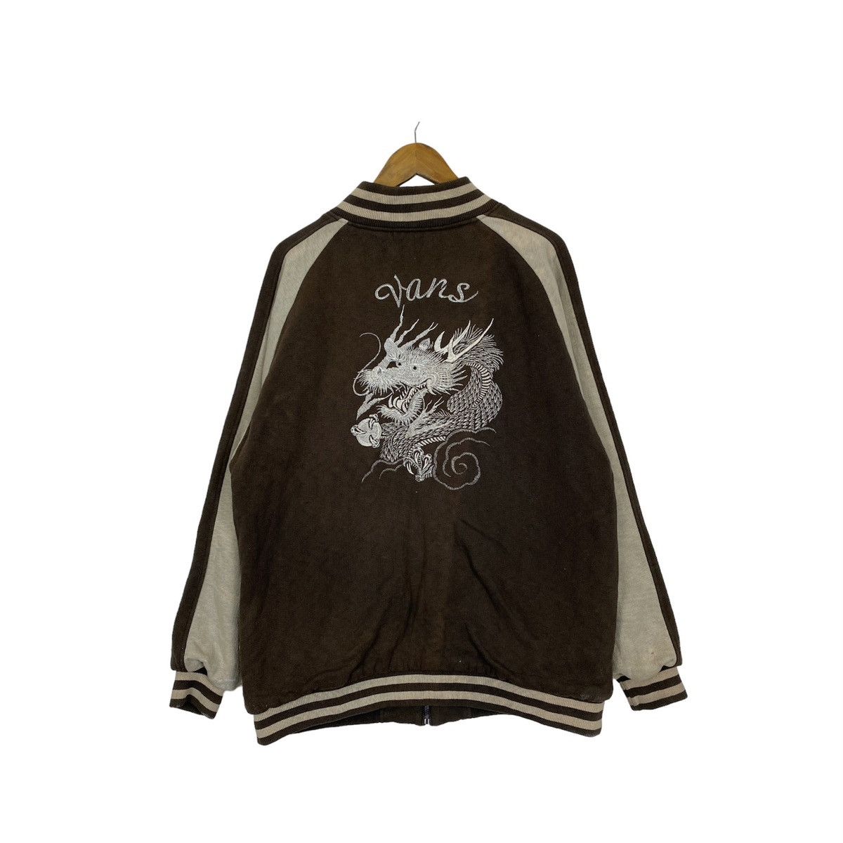 Vans Vans Sukajan Bomber Jacket Large Size Size US L / EU 52-54 / 3 - 1 Thumbnail