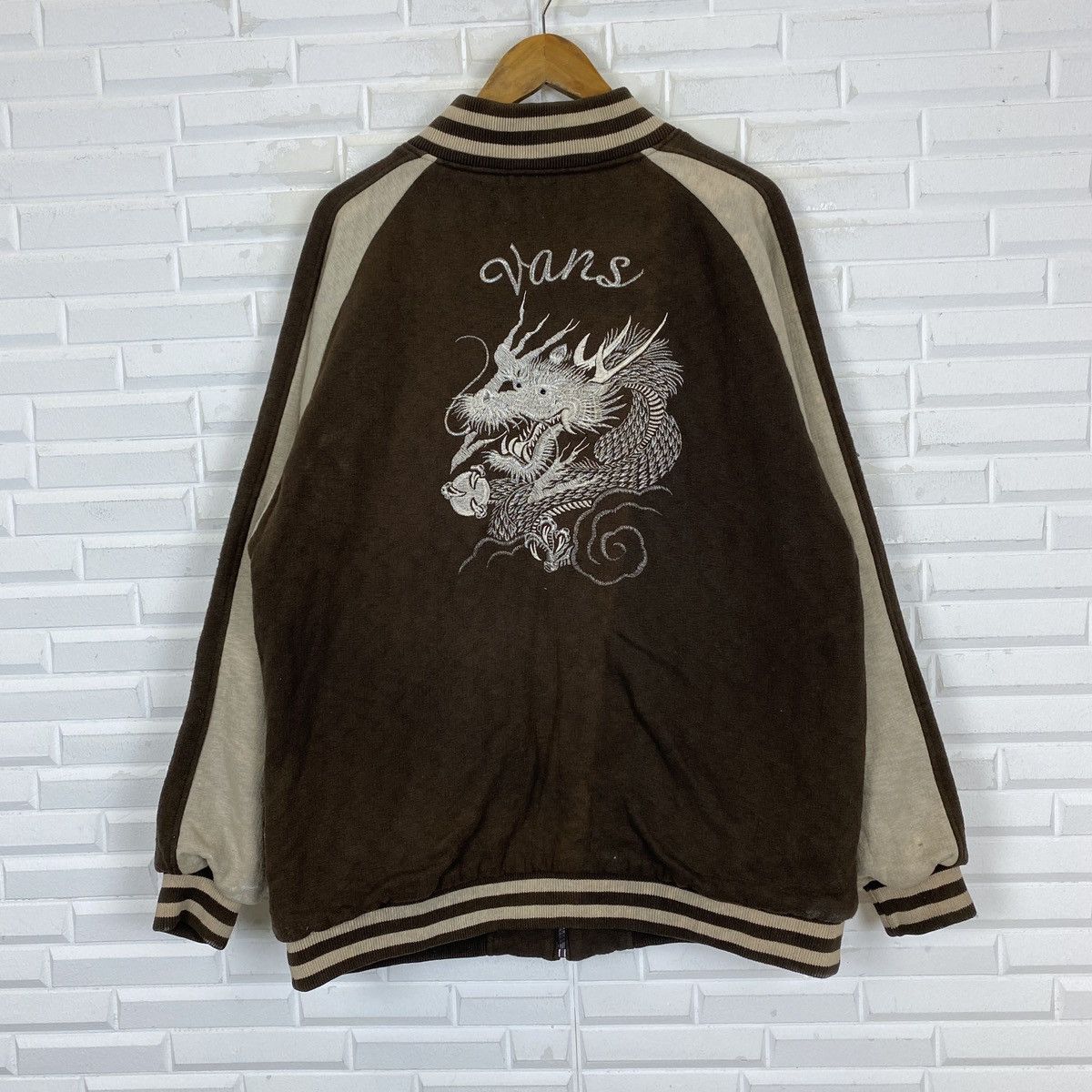Vans Vans Sukajan Bomber Jacket Large Size Size US L / EU 52-54 / 3 - 12 Thumbnail