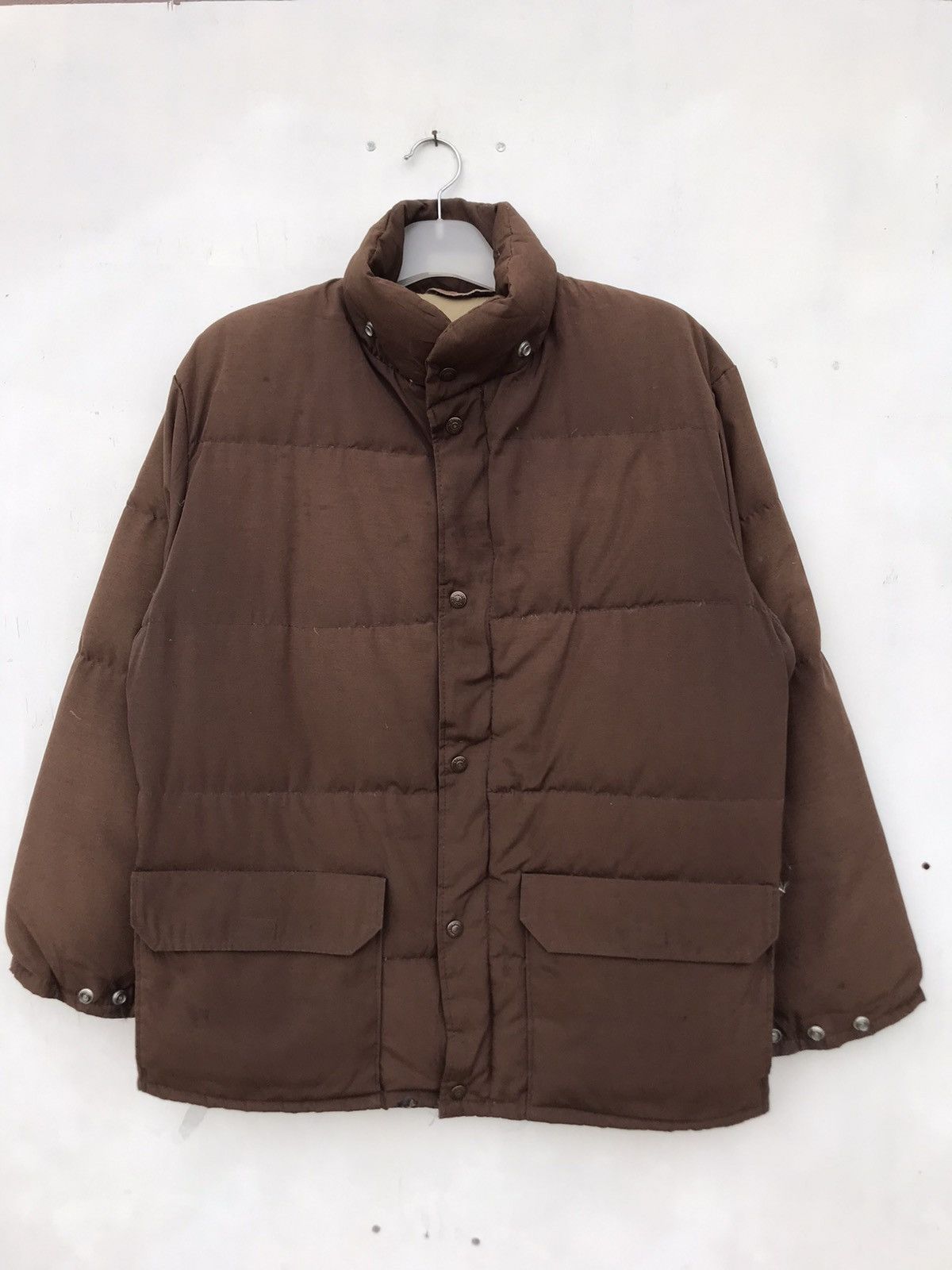 Schott Vintage Schott Nyc Thrashed Sun Faded Puffer Down Jacket Size US M / EU 48-50 / 2 - 1 Preview