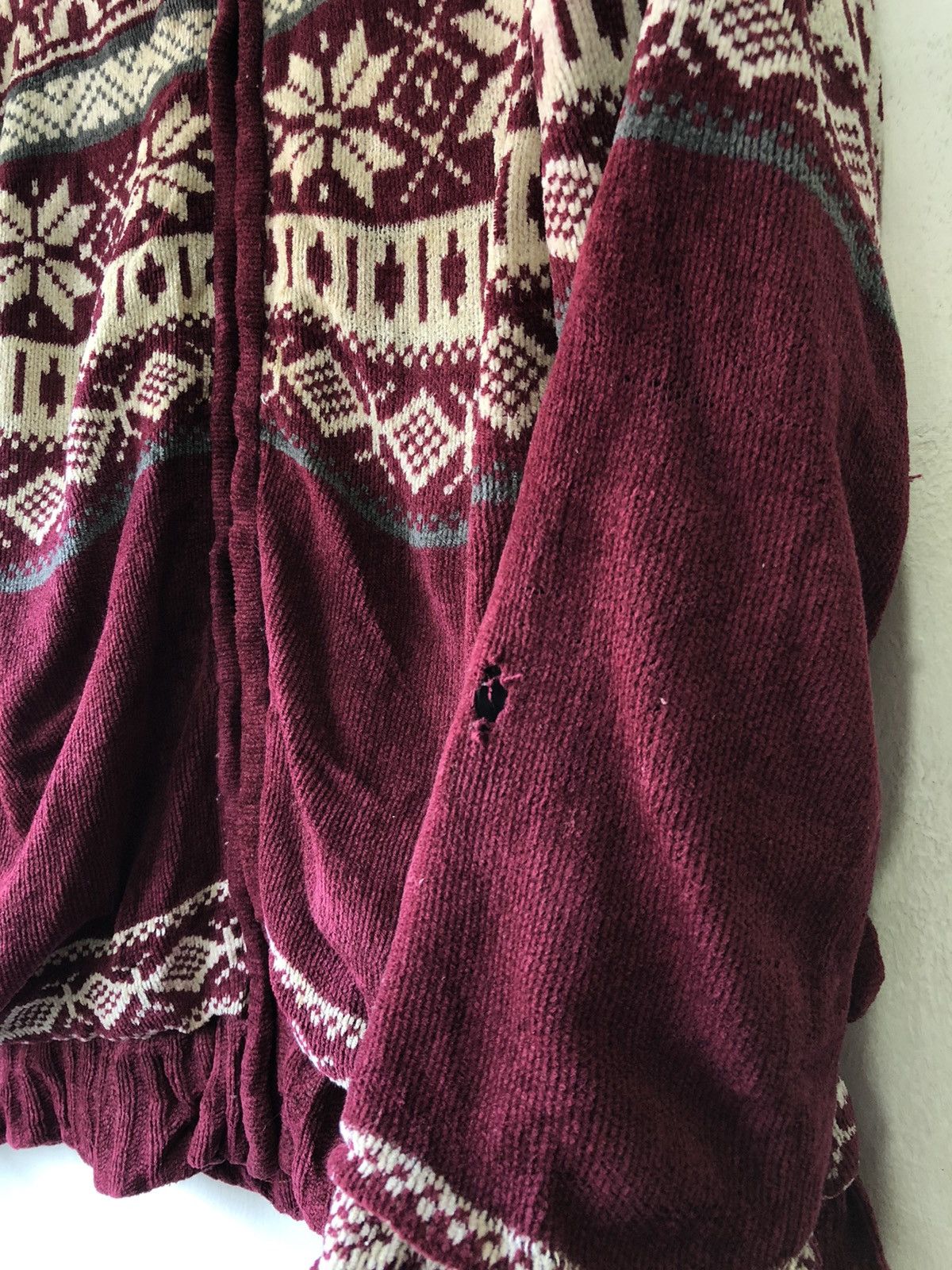 Aran Isles Knitwear × Native Vintage Tx/Thruxton Navajo Aztec Full Print Knitwear Jacket Size US M / EU 48-50 / 2 - 8 Thumbnail