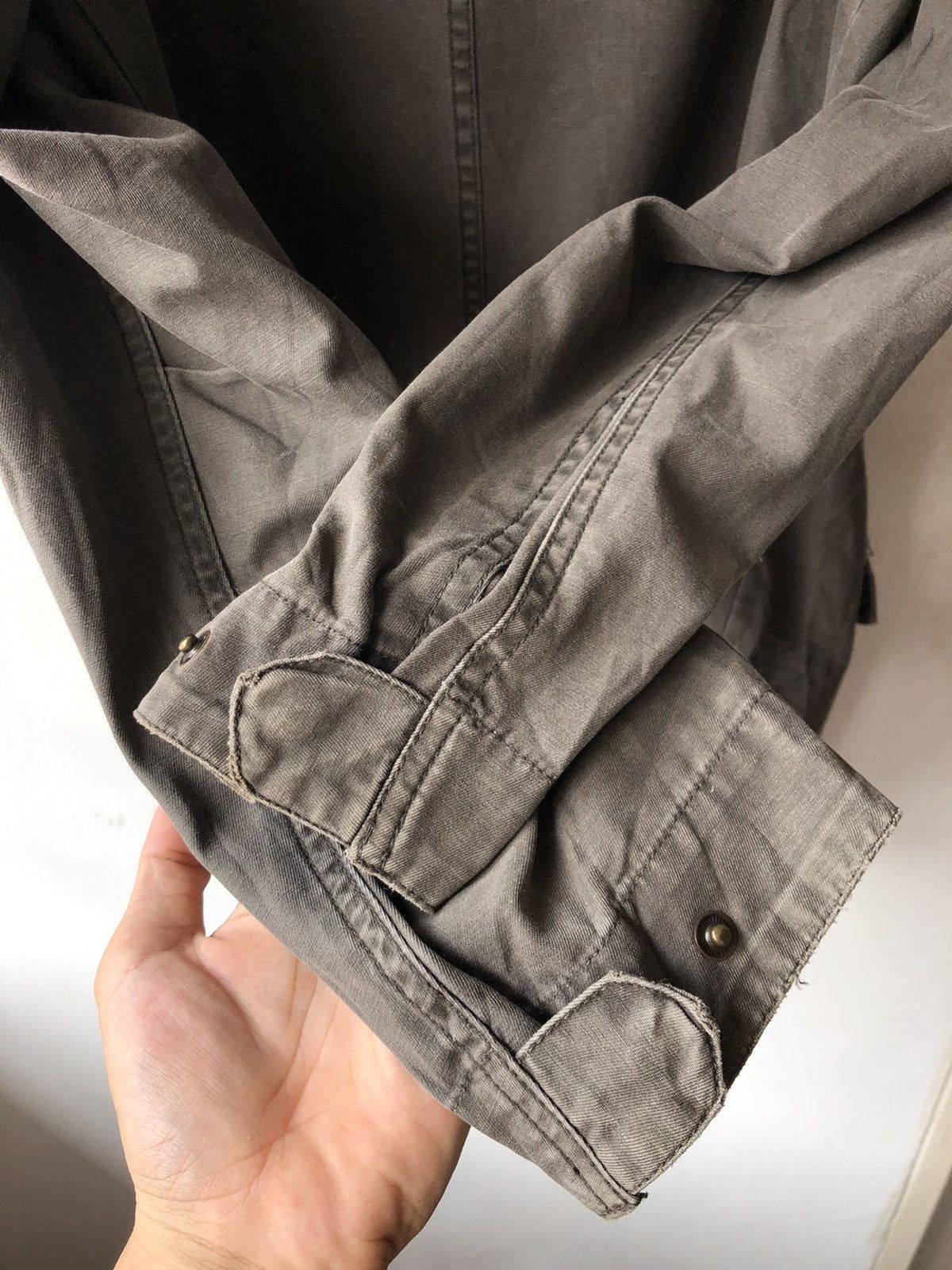 Japanese Brand × Vintage Thruxton Military Style Jacket With Hidden Hoodie Size US L / EU 52-54 / 3 - 10 Thumbnail