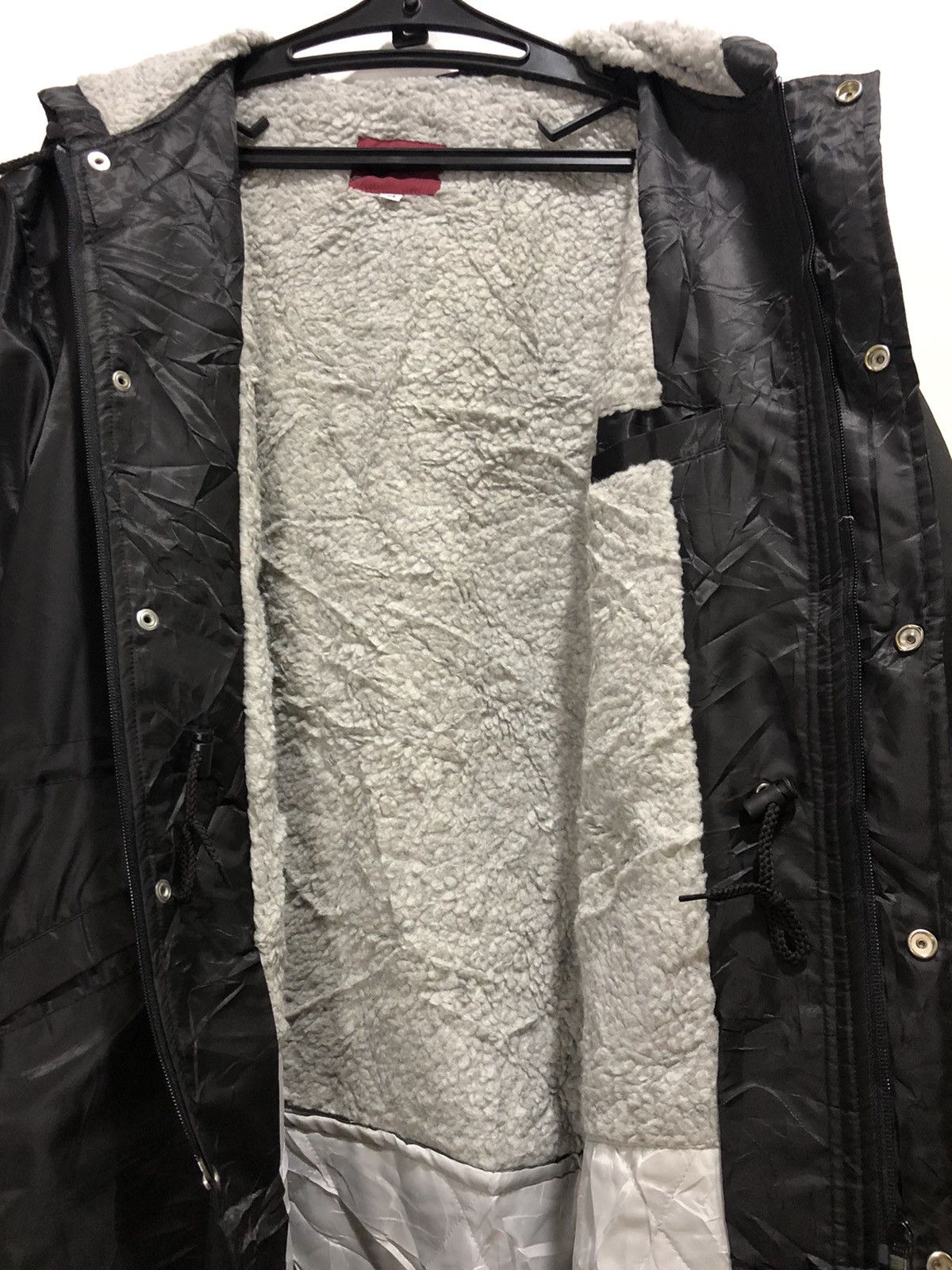 Tultex × Vintage Tultex Usa Raincoat Parka Lining Fur/Fleece Hoodie Size US M / EU 48-50 / 2 - 9 Thumbnail