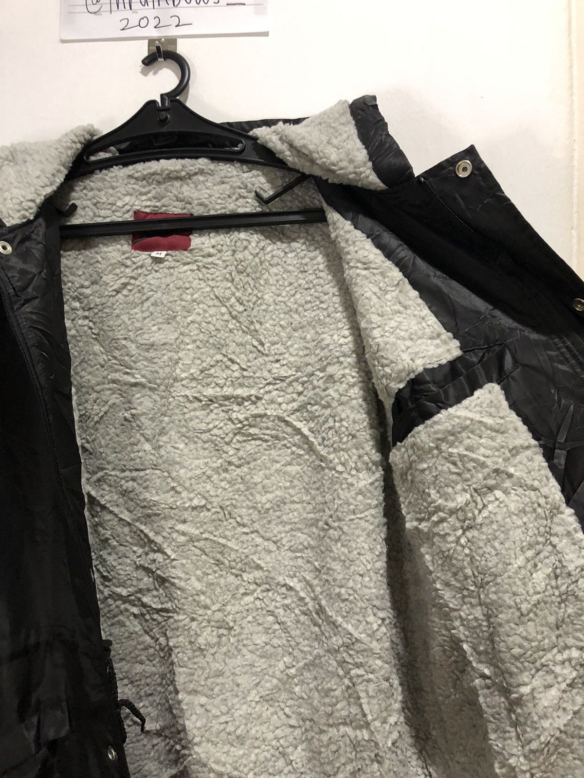 Tultex × Vintage Tultex Usa Raincoat Parka Lining Fur/Fleece Hoodie Size US M / EU 48-50 / 2 - 6 Thumbnail