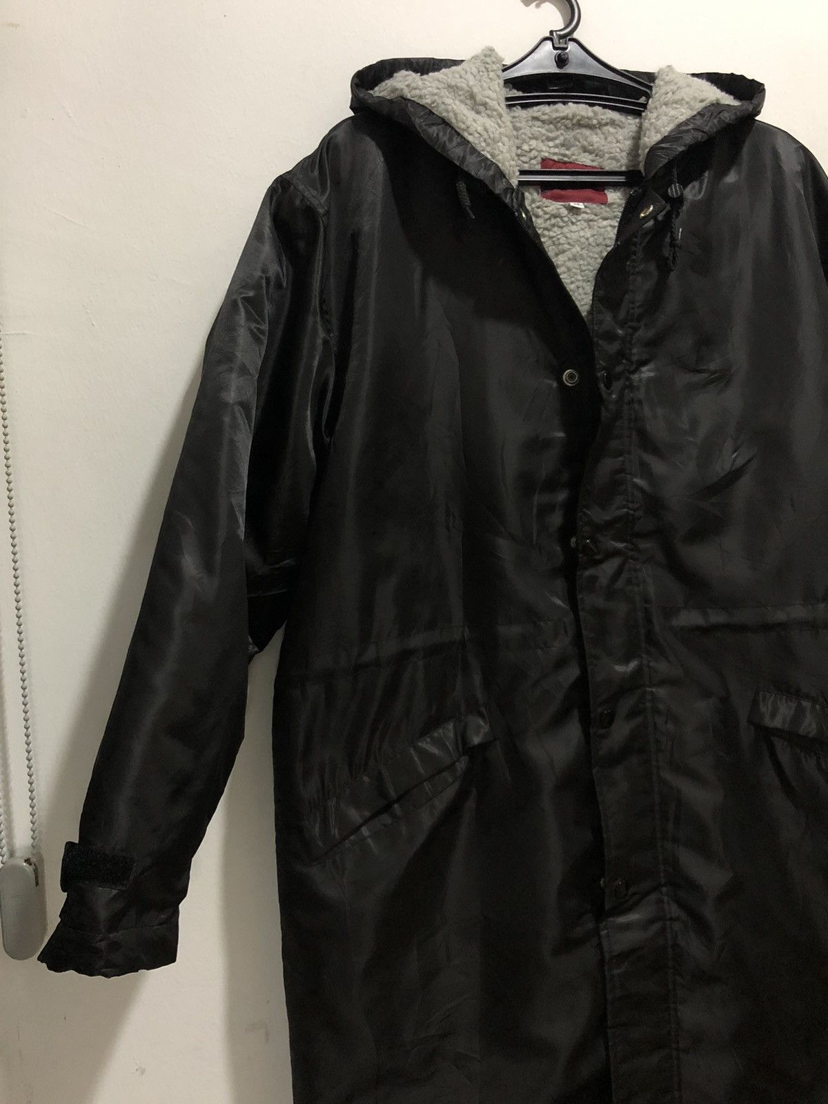 Tultex × Vintage Tultex Usa Raincoat Parka Lining Fur/Fleece Hoodie Size US M / EU 48-50 / 2 - 3 Thumbnail