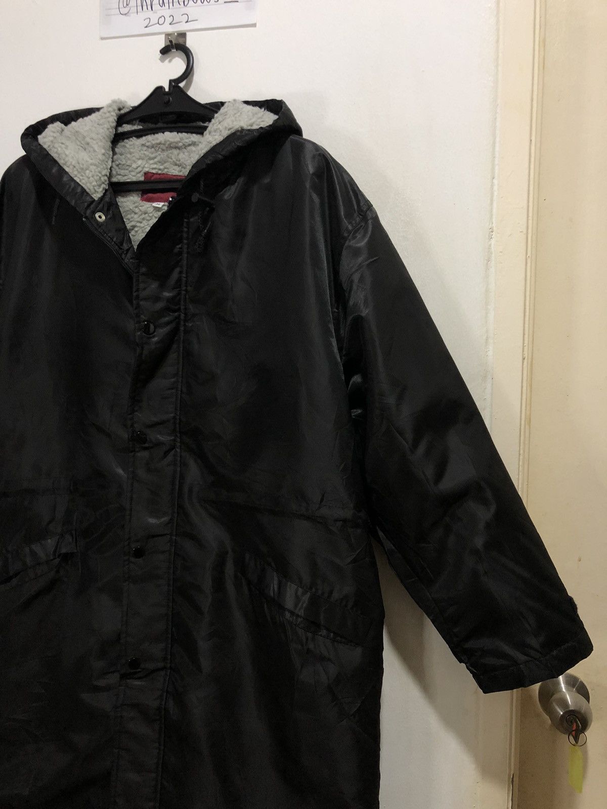 Tultex × Vintage Tultex Usa Raincoat Parka Lining Fur/Fleece Hoodie Size US M / EU 48-50 / 2 - 4 Thumbnail