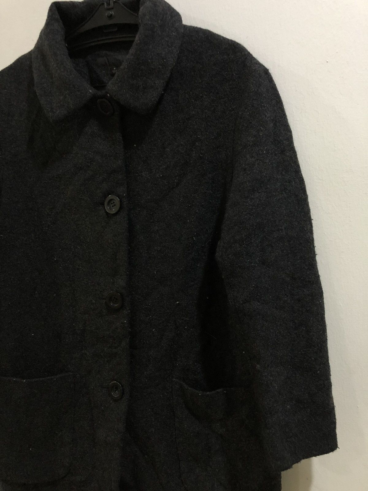 Japanese Brand × Uniqlo × Vintage Uniqlo button up long jacket Size US M / EU 48-50 / 2 - 2 Thumbnail