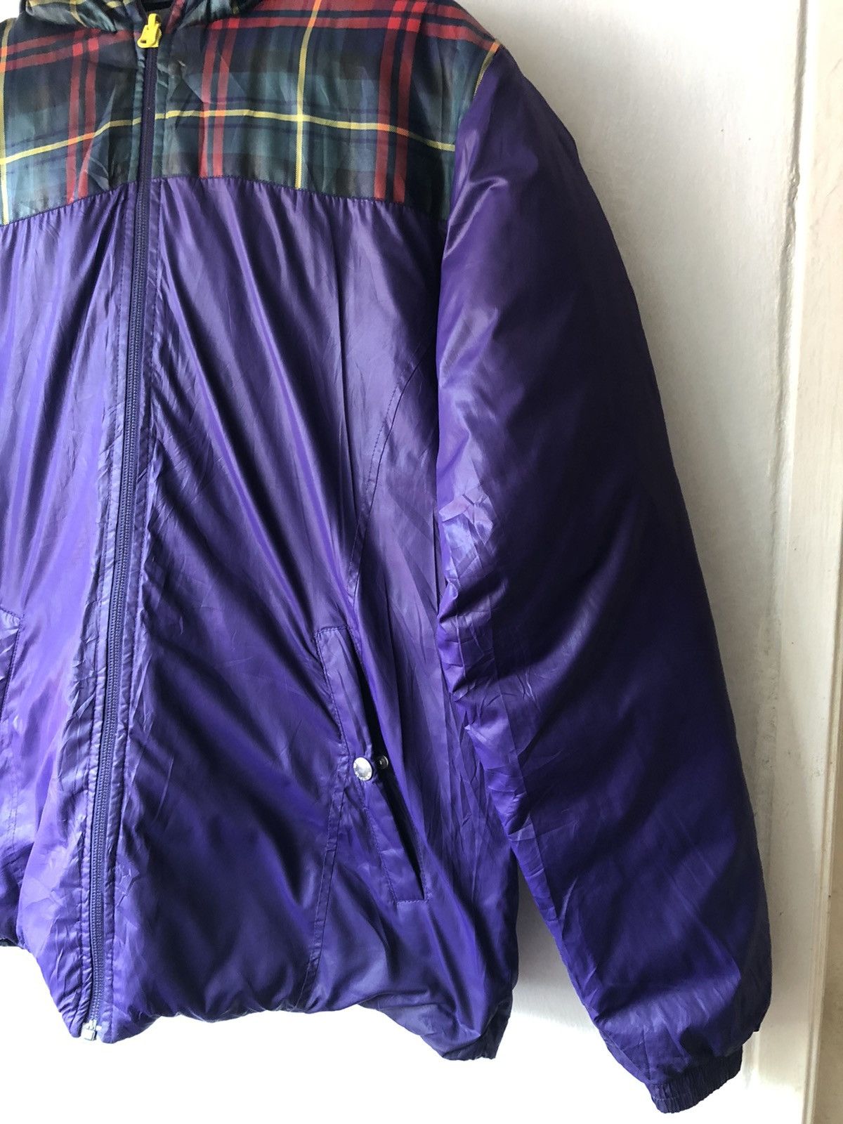 Japanese Brand × Vintage TK MIX PICE REVERSIBLE FULL ZIPPER HOODIE JACKET Size US L / EU 52-54 / 3 - 4 Thumbnail