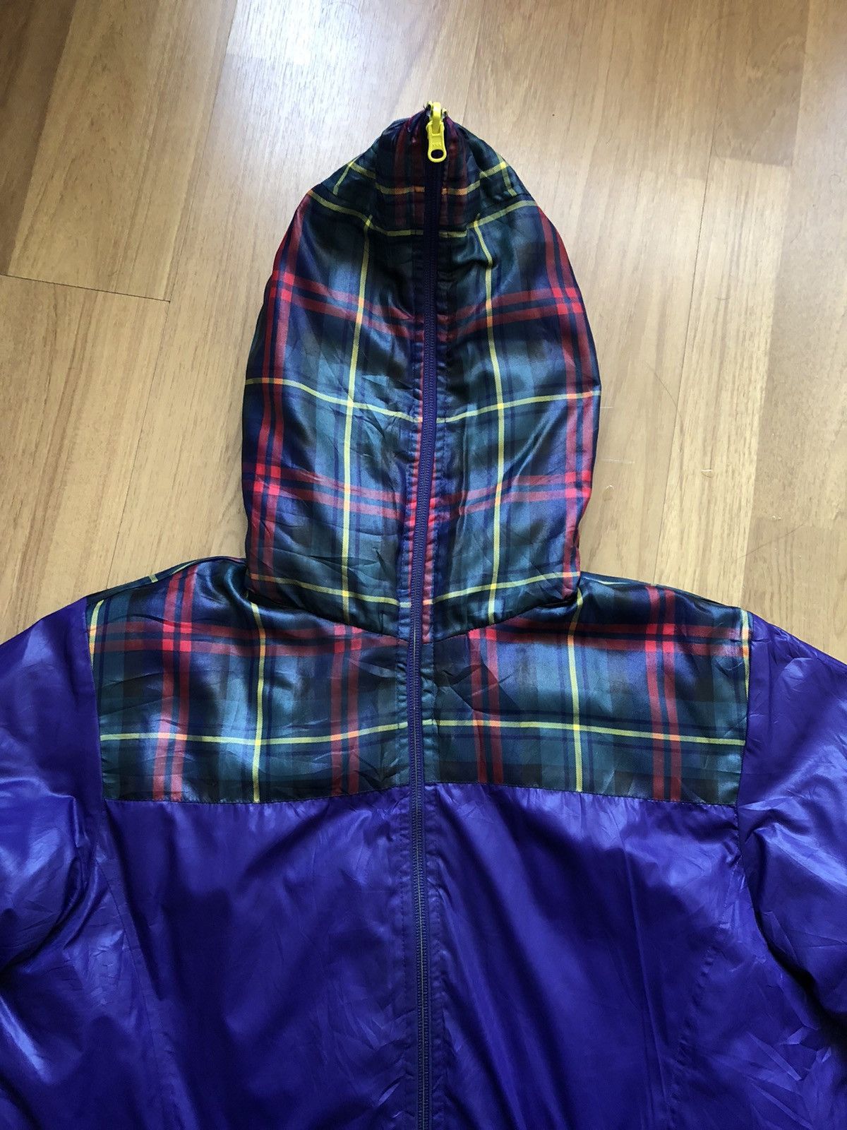 Japanese Brand × Vintage TK MIX PICE REVERSIBLE FULL ZIPPER HOODIE JACKET Size US L / EU 52-54 / 3 - 2 Thumbnail