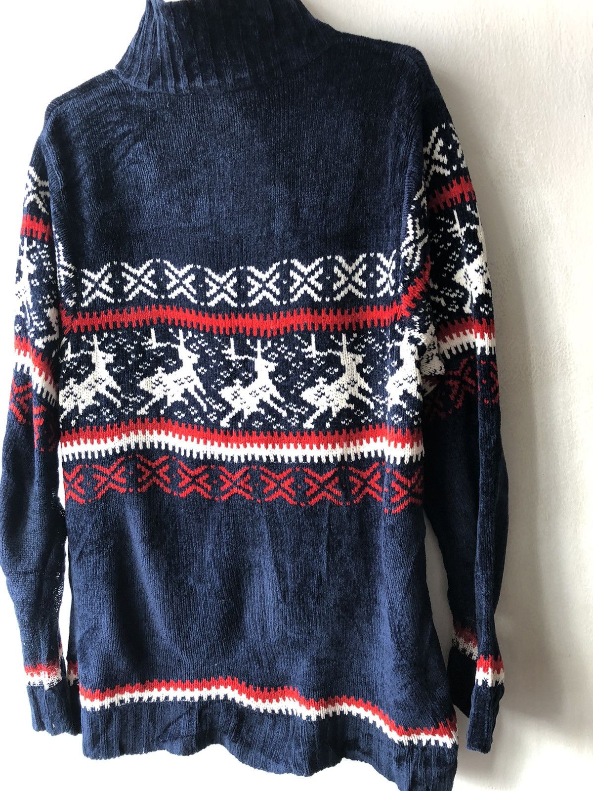 Aran Isles Knitwear × Homespun Knitwear × Other Plevo Casual Knit Navajo Stylish Zipper Jacket Size US M / EU 48-50 / 2 - 7 Thumbnail