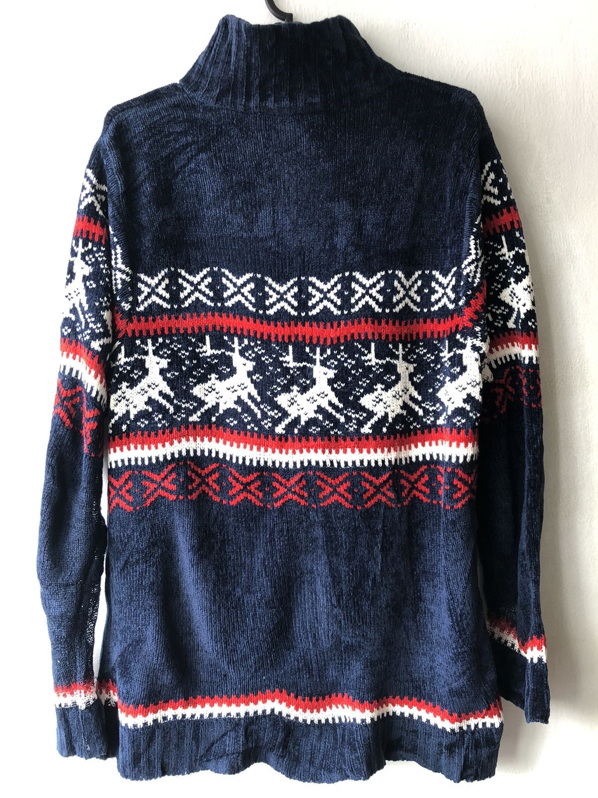 Aran Isles Knitwear × Homespun Knitwear × Other Plevo Casual Knit Navajo Stylish Zipper Jacket Size US M / EU 48-50 / 2 - 9 Thumbnail