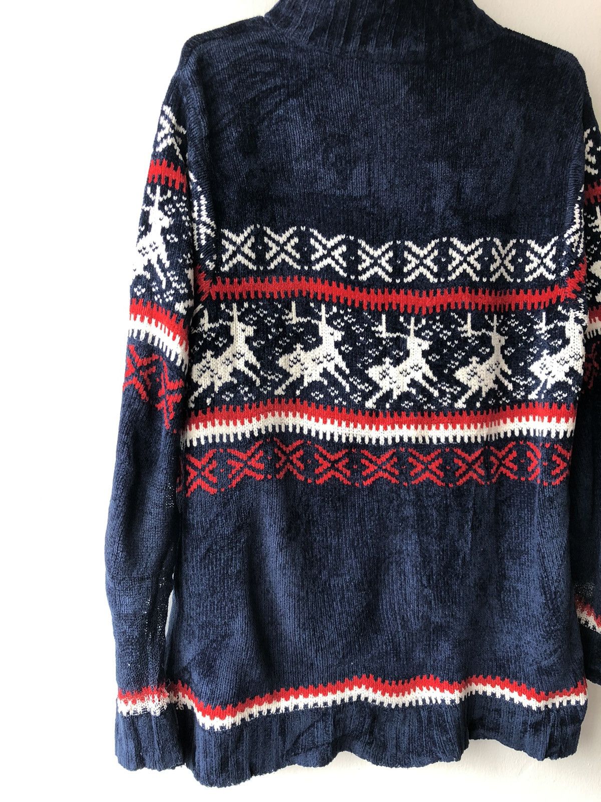 Aran Isles Knitwear × Homespun Knitwear × Other Plevo Casual Knit Navajo Stylish Zipper Jacket Size US M / EU 48-50 / 2 - 8 Thumbnail